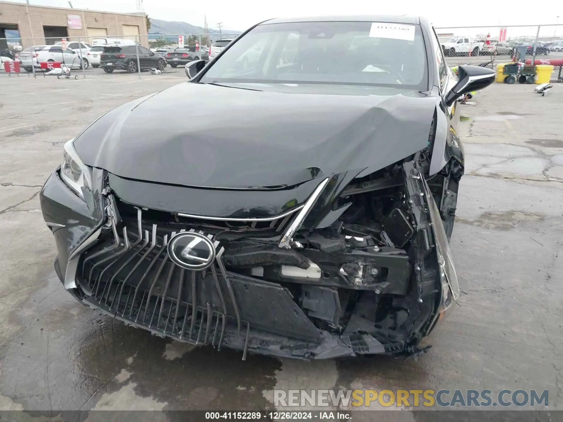6 fotografías del automóvil dañado 58ABZ1B14KU040186 LEXUS ES 350 2019