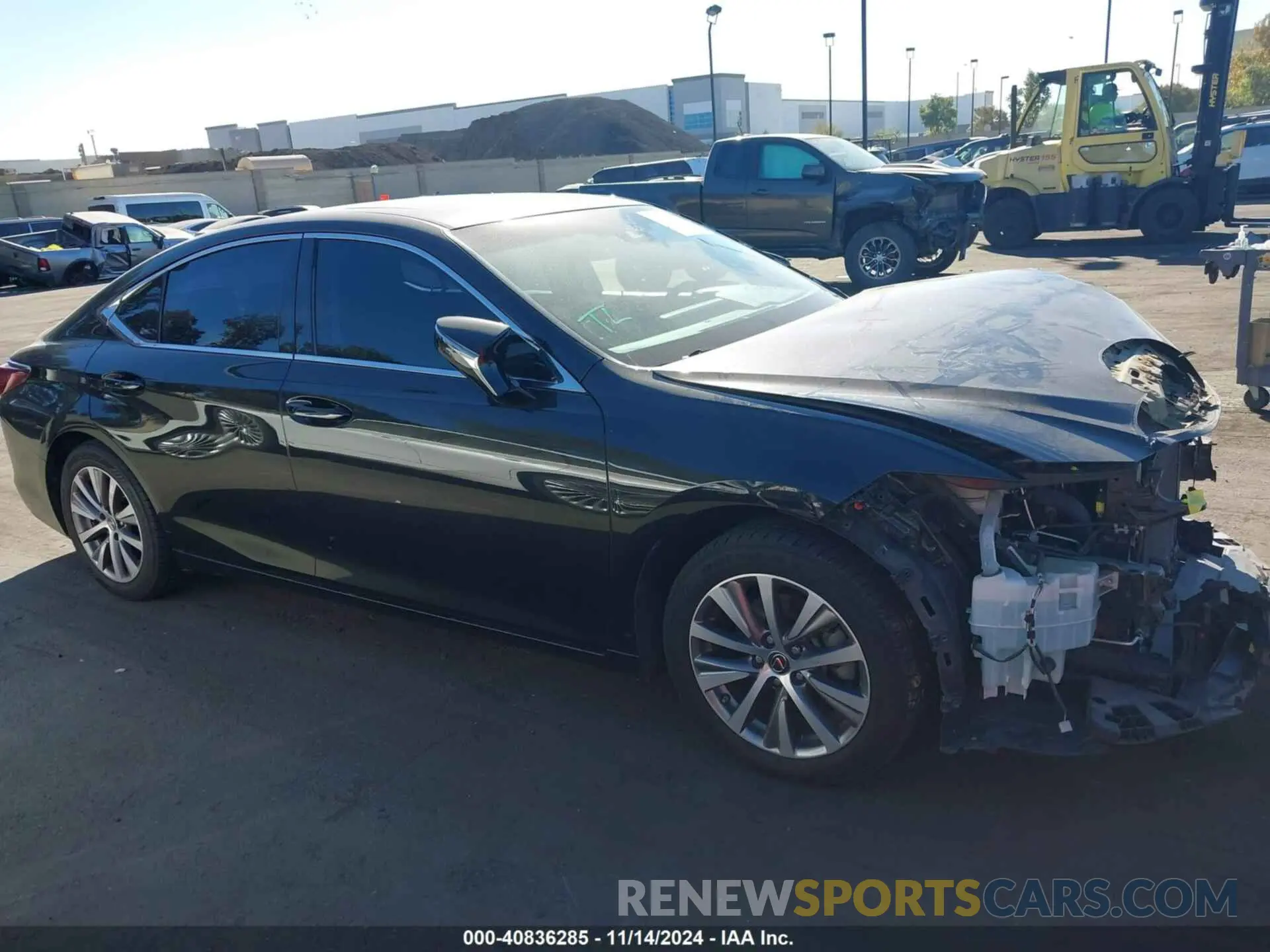 14 fotografías del automóvil dañado 58ABZ1B14KU047302 LEXUS ES 350 2019