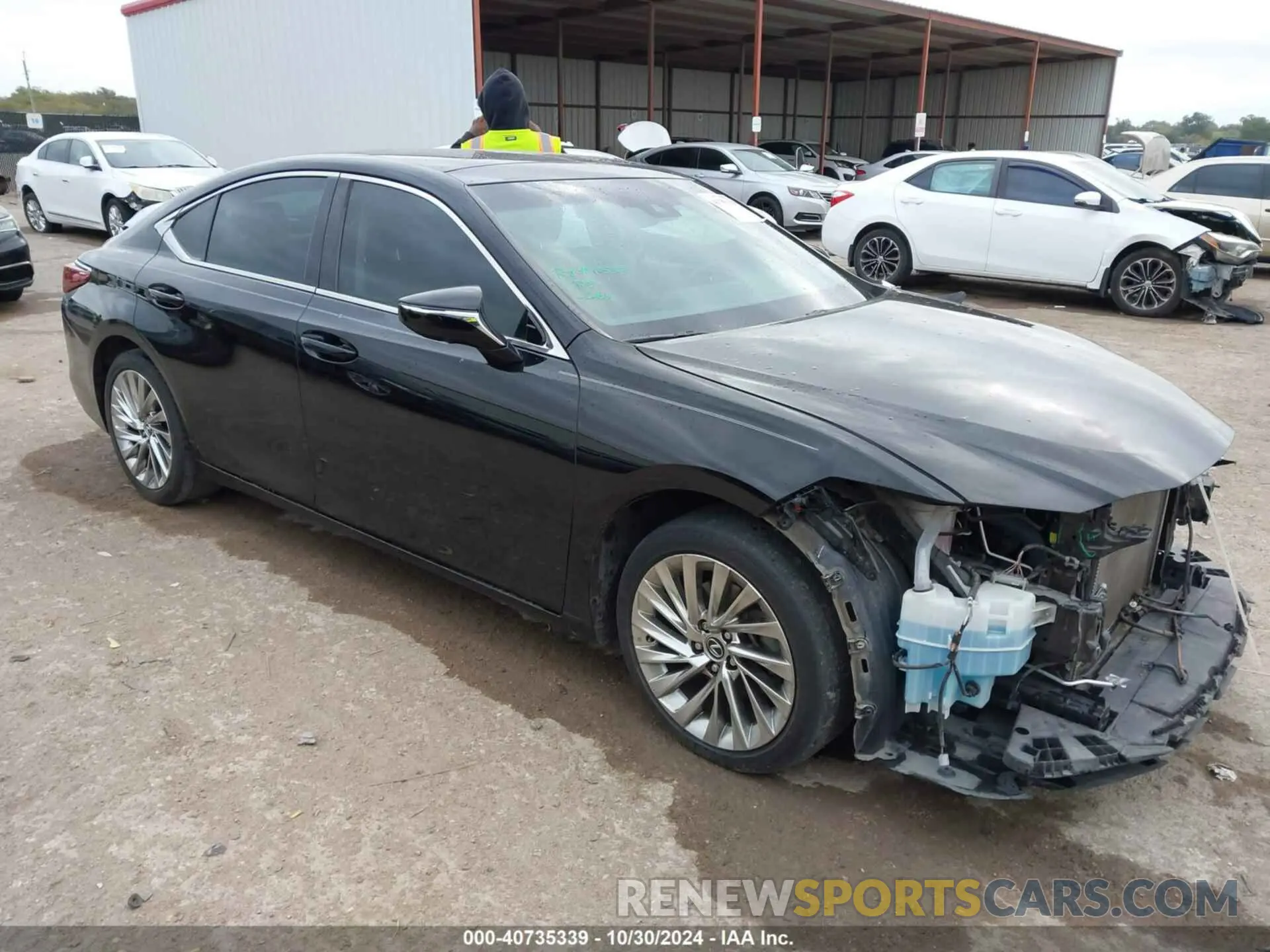 1 fotografías del automóvil dañado 58ABZ1B14KU049700 LEXUS ES 350 2019