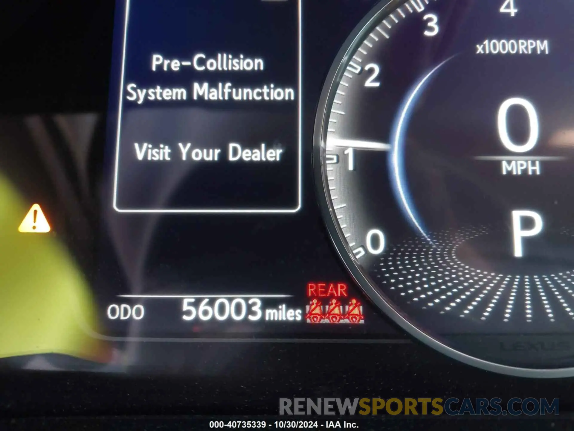 15 fotografías del automóvil dañado 58ABZ1B14KU049700 LEXUS ES 350 2019