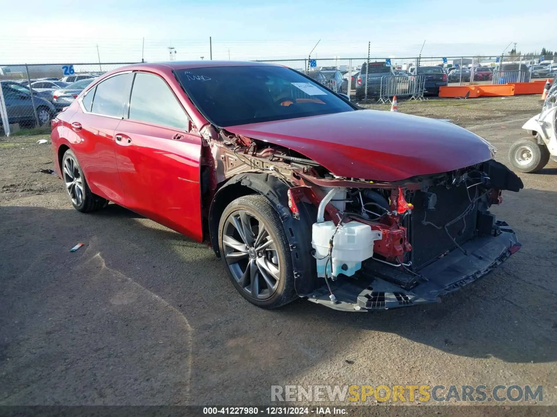 1 fotografías del automóvil dañado 58ABZ1B14KU050295 LEXUS ES 350 2019