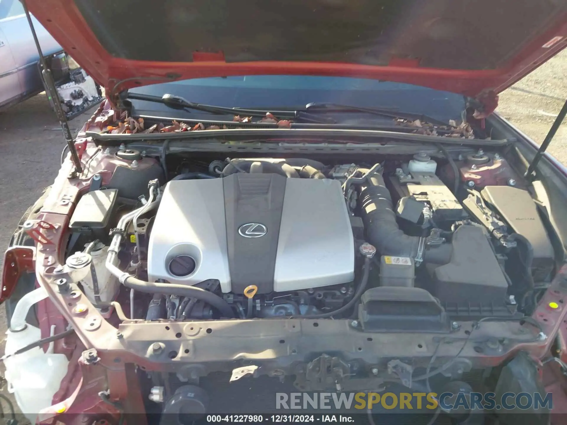 10 fotografías del automóvil dañado 58ABZ1B14KU050295 LEXUS ES 350 2019