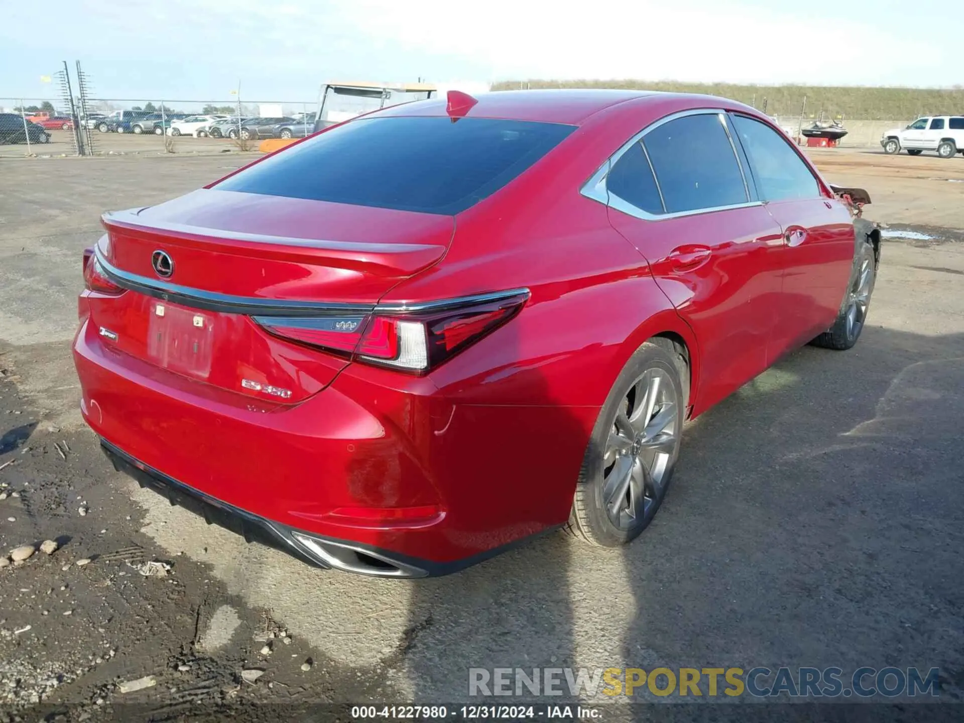 4 fotografías del automóvil dañado 58ABZ1B14KU050295 LEXUS ES 350 2019