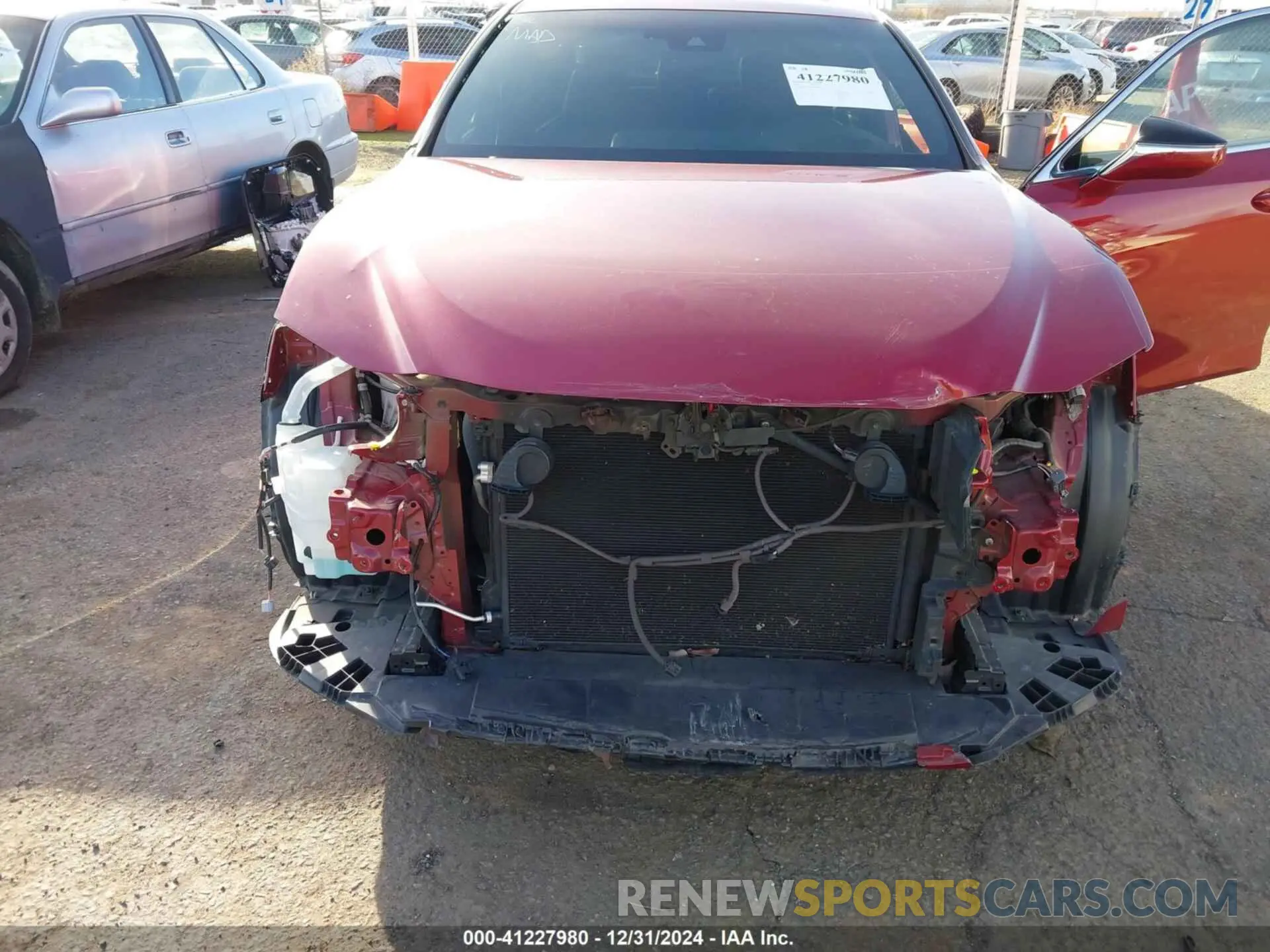 6 fotografías del automóvil dañado 58ABZ1B14KU050295 LEXUS ES 350 2019