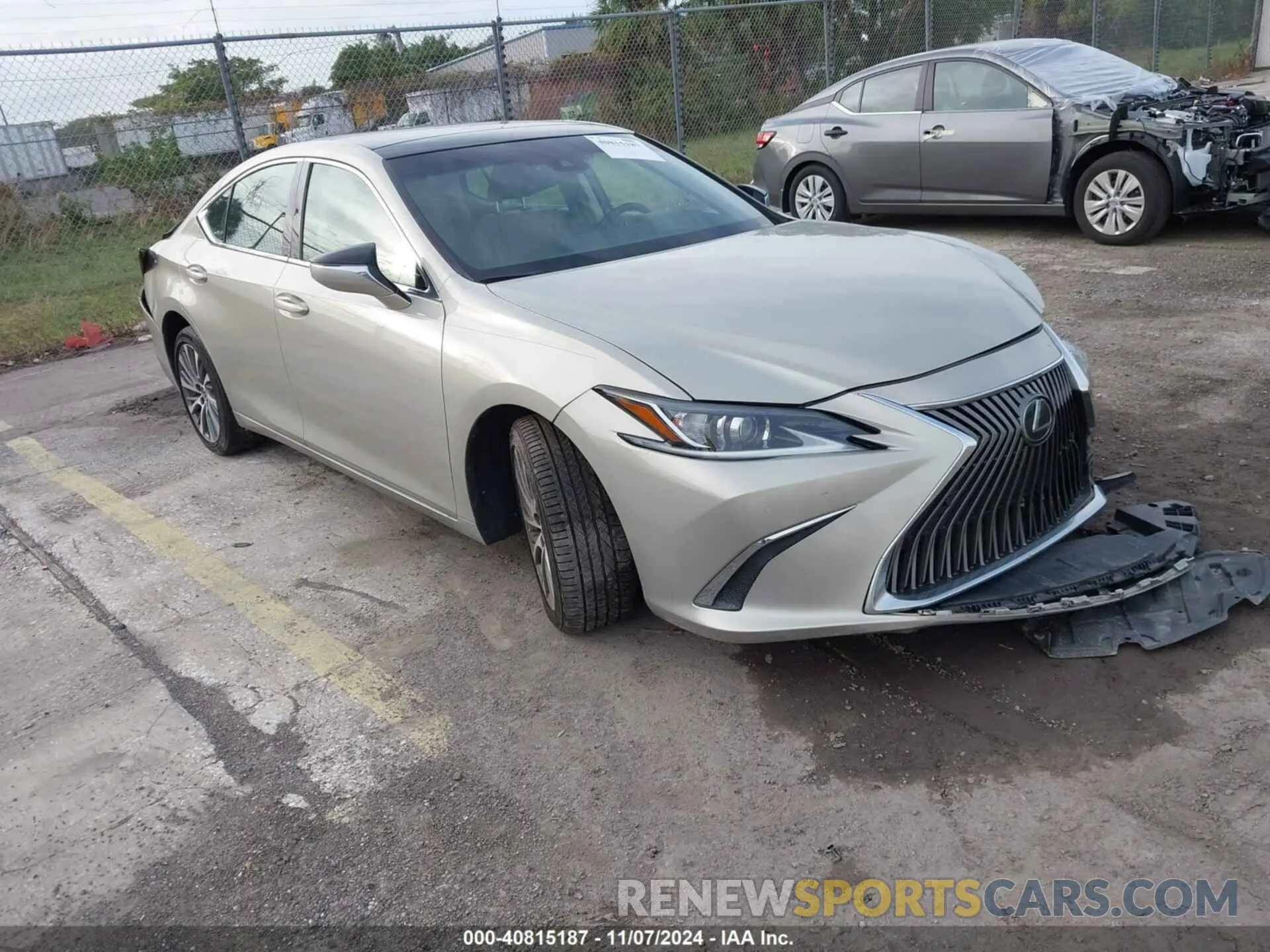 1 fotografías del automóvil dañado 58ABZ1B15KU043727 LEXUS ES 350 2019