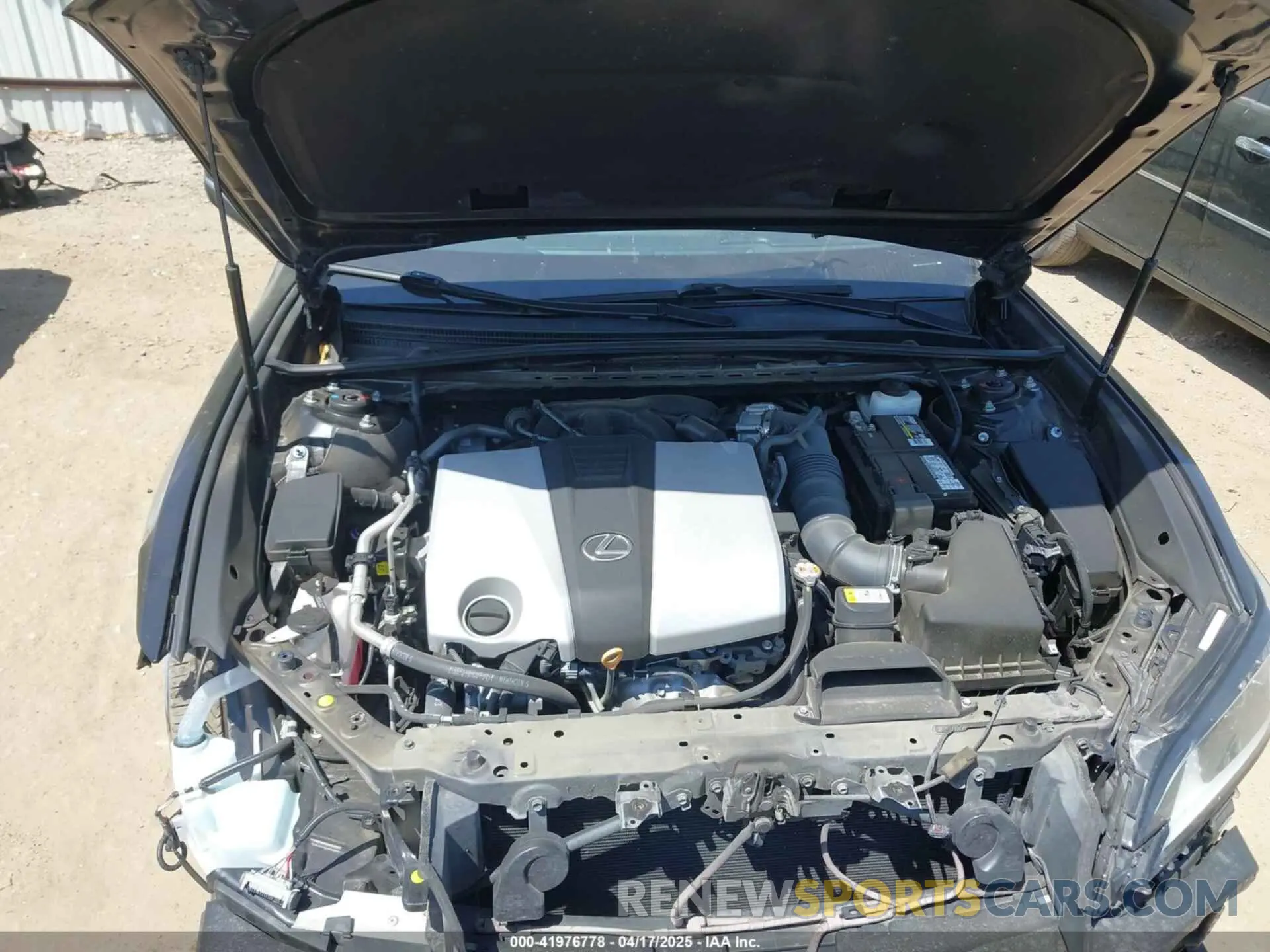 10 fotografías del automóvil dañado 58ABZ1B16KU011093 LEXUS ES 350 2019