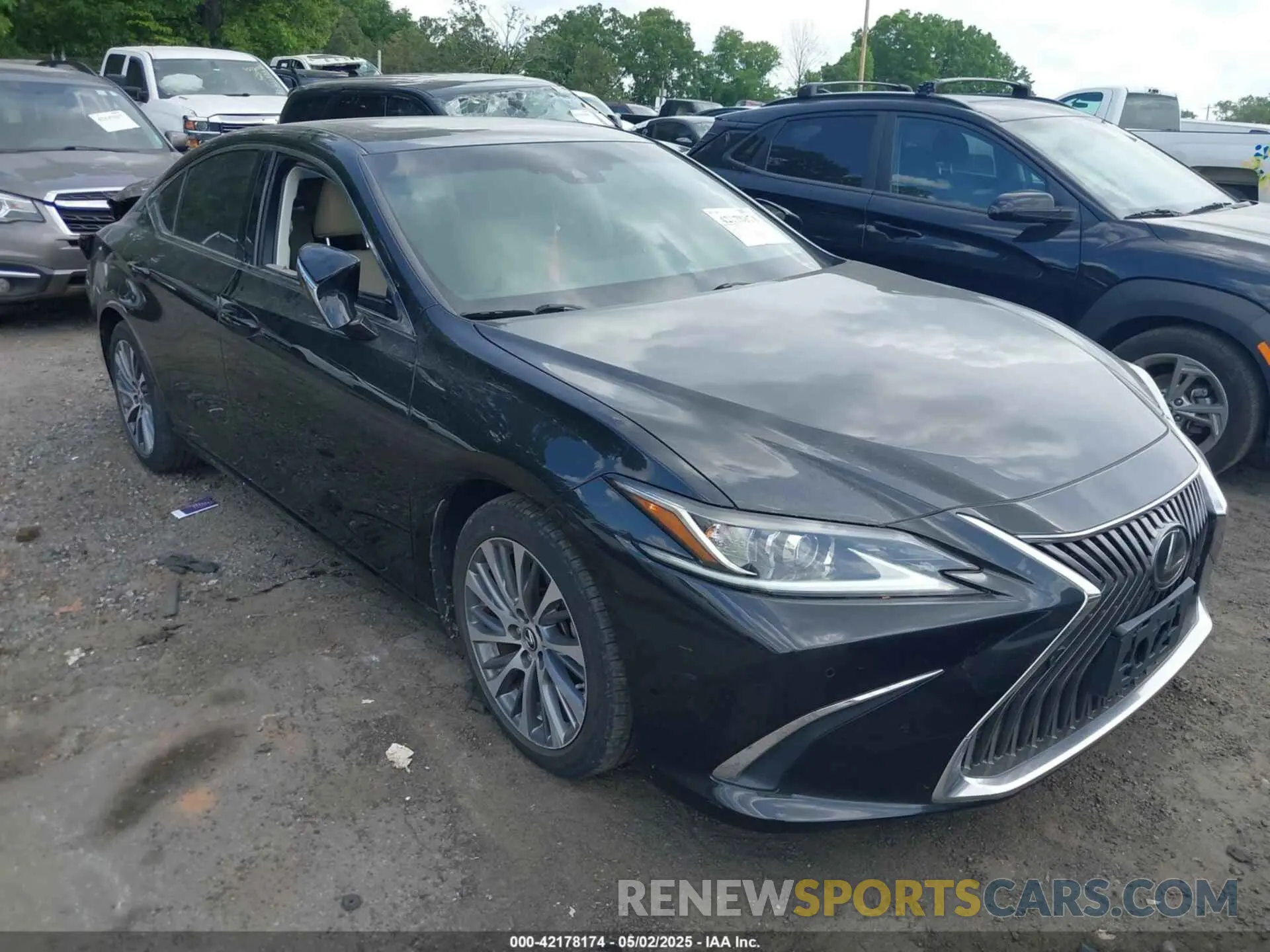 1 fotografías del automóvil dañado 58ABZ1B16KU020442 LEXUS ES 350 2019