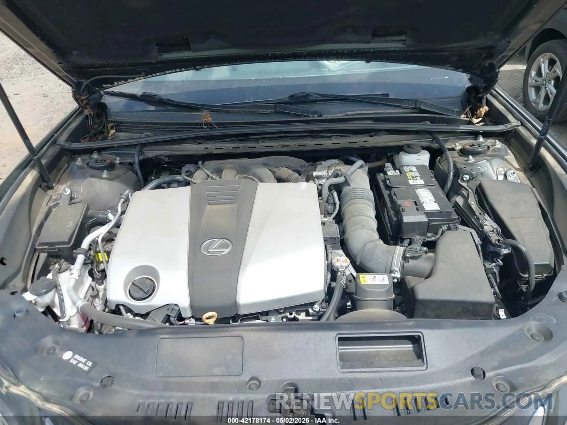 10 fotografías del automóvil dañado 58ABZ1B16KU020442 LEXUS ES 350 2019