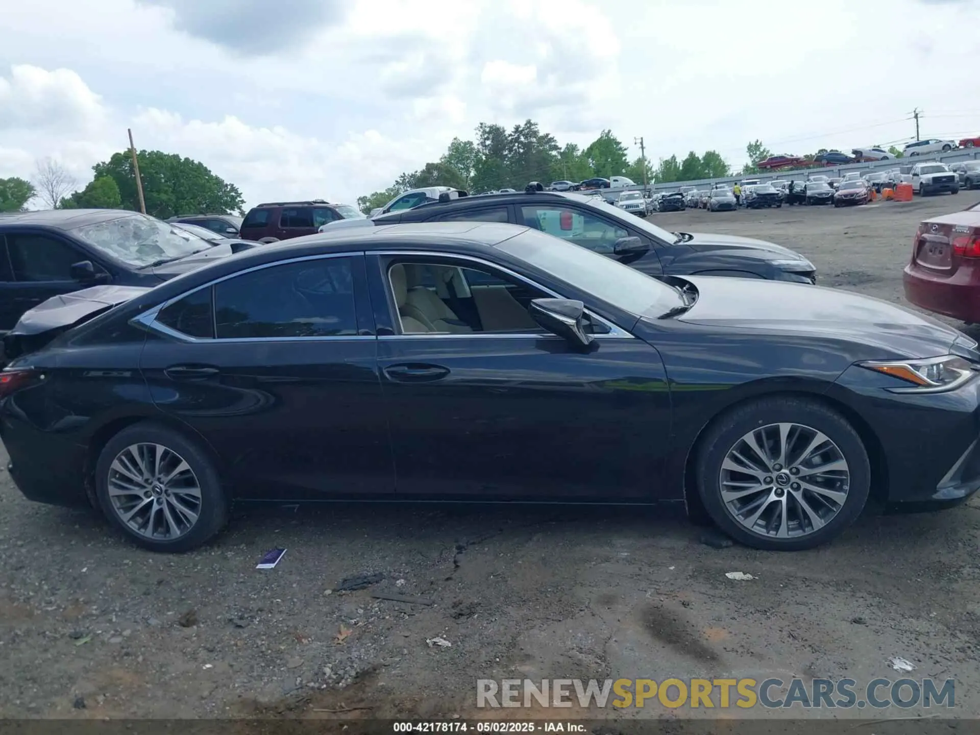 13 fotografías del automóvil dañado 58ABZ1B16KU020442 LEXUS ES 350 2019