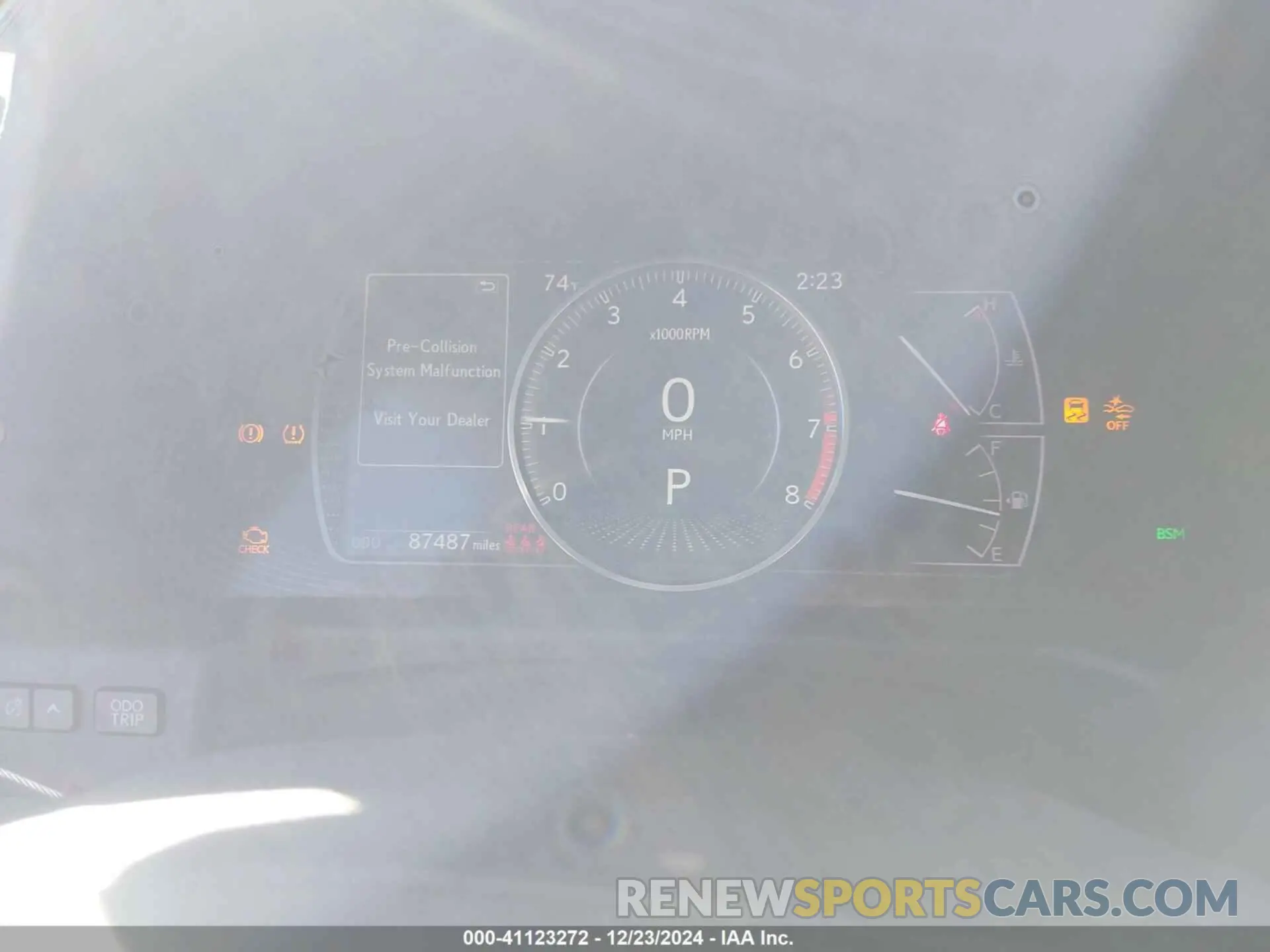 7 fotografías del automóvil dañado 58ABZ1B16KU026483 LEXUS ES 350 2019