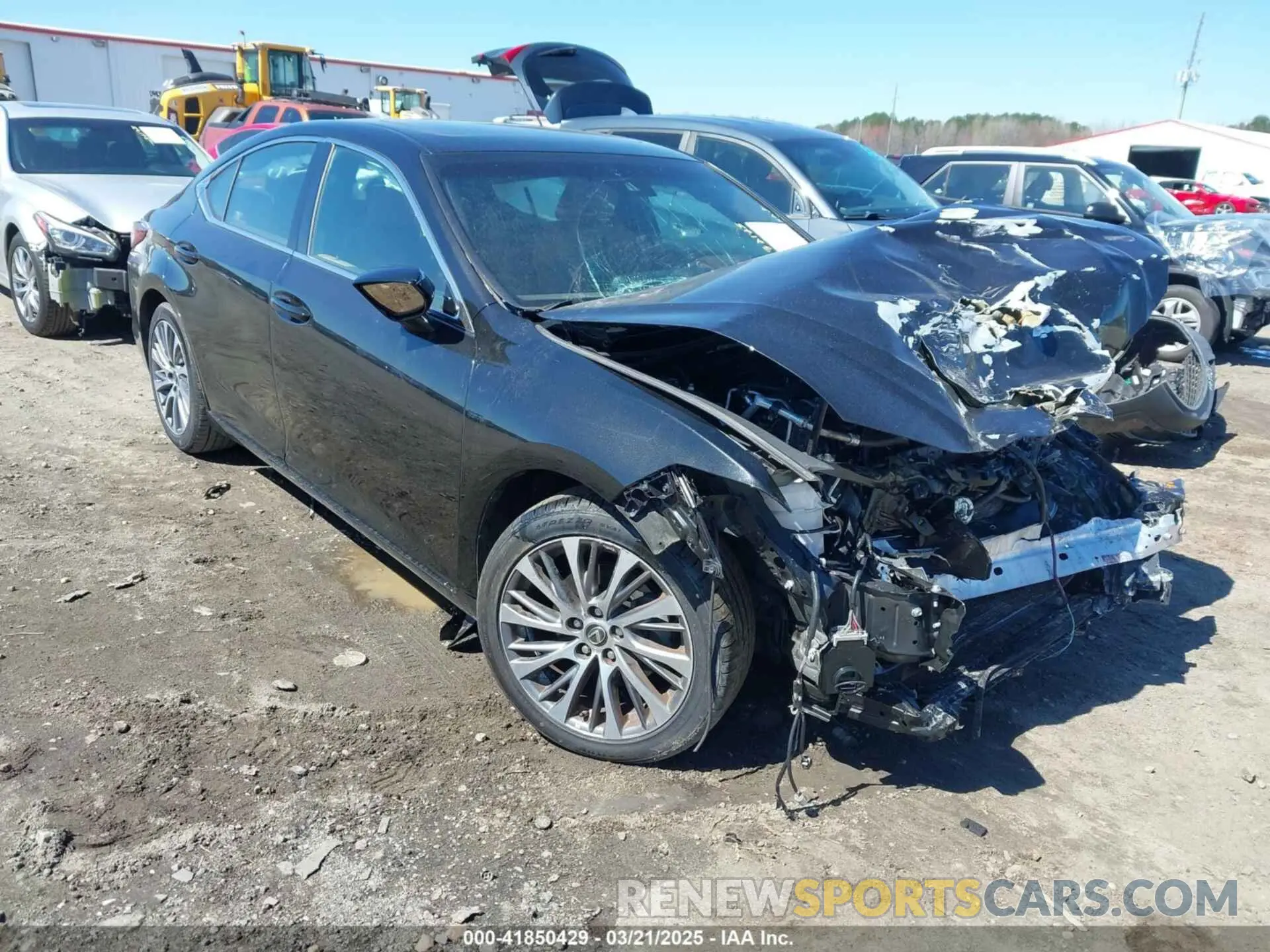 1 fotografías del automóvil dañado 58ABZ1B16KU035152 LEXUS ES 350 2019