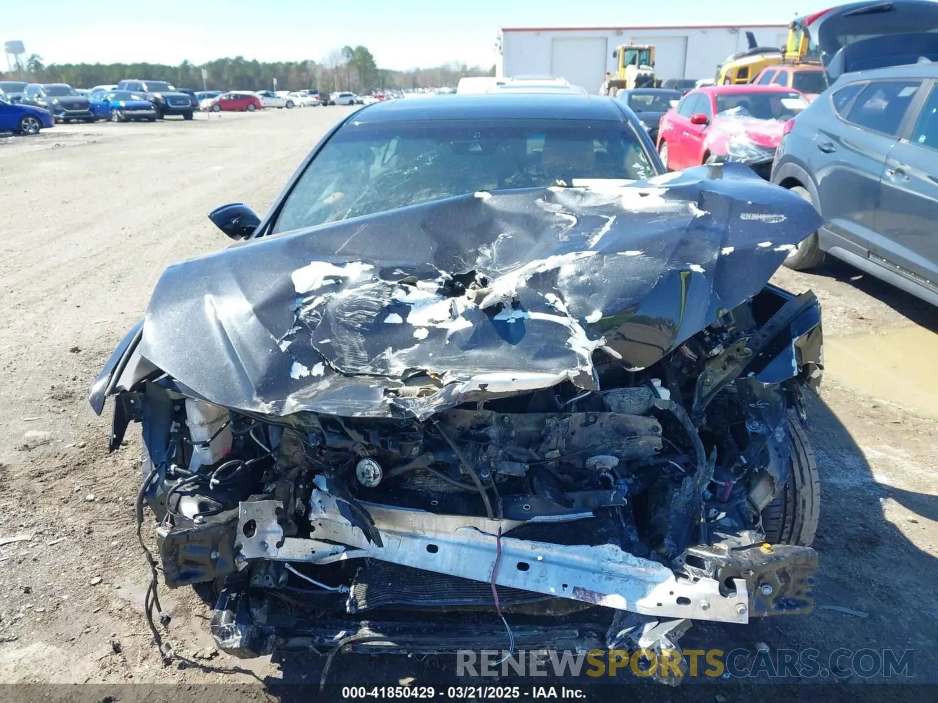 12 fotografías del automóvil dañado 58ABZ1B16KU035152 LEXUS ES 350 2019