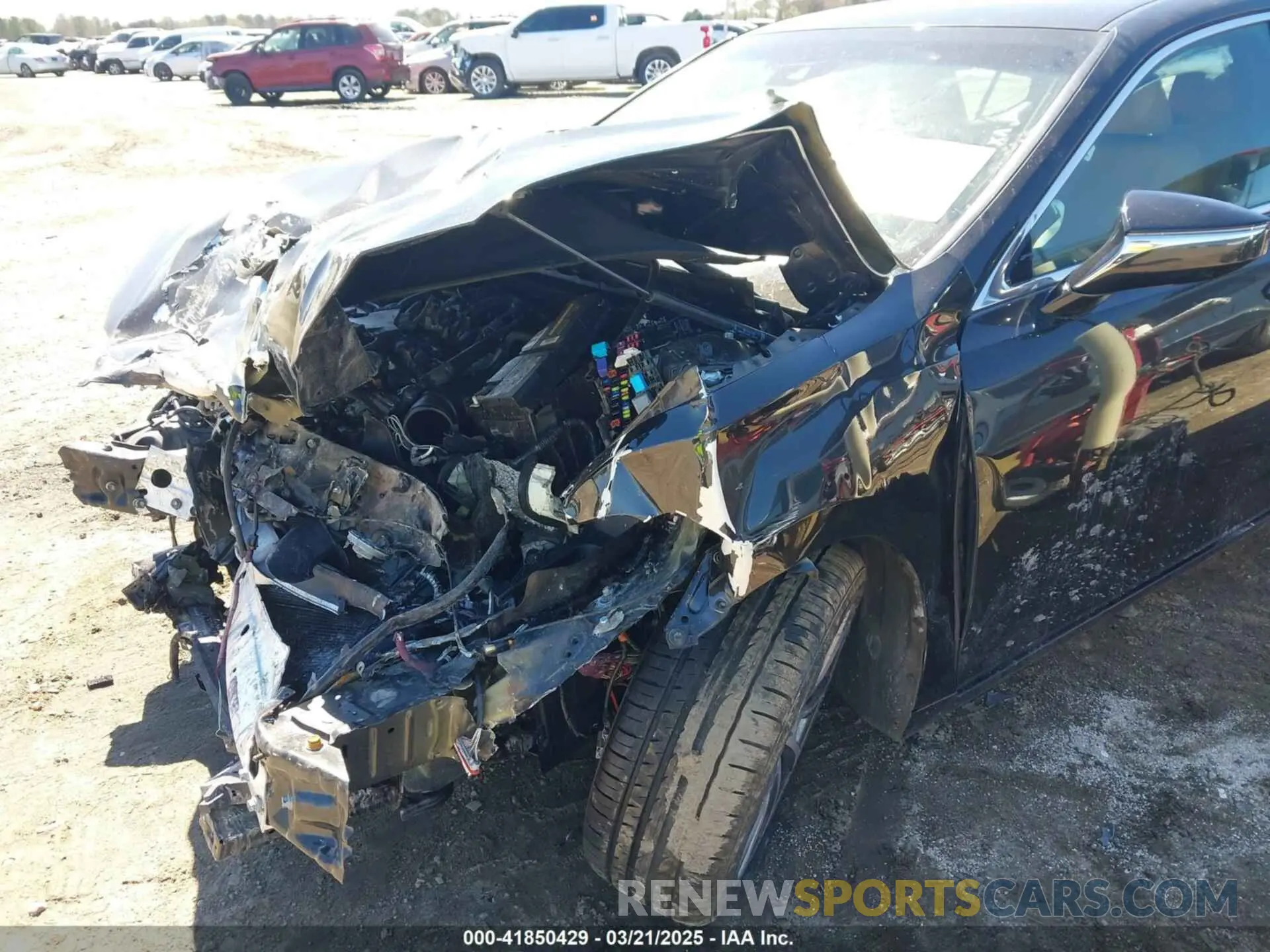 6 fotografías del automóvil dañado 58ABZ1B16KU035152 LEXUS ES 350 2019