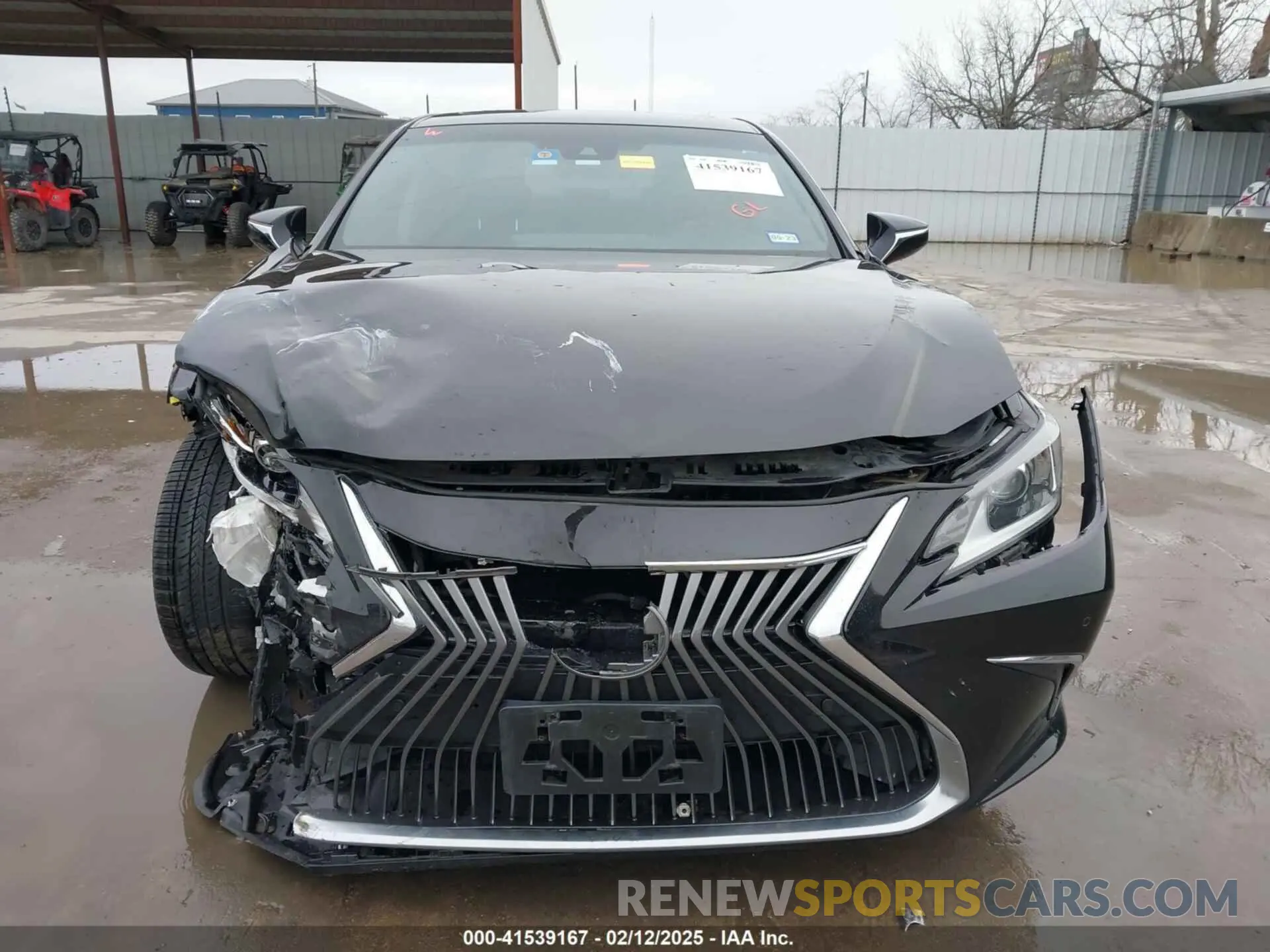 13 fotografías del automóvil dañado 58ABZ1B17KU012656 LEXUS ES 350 2019