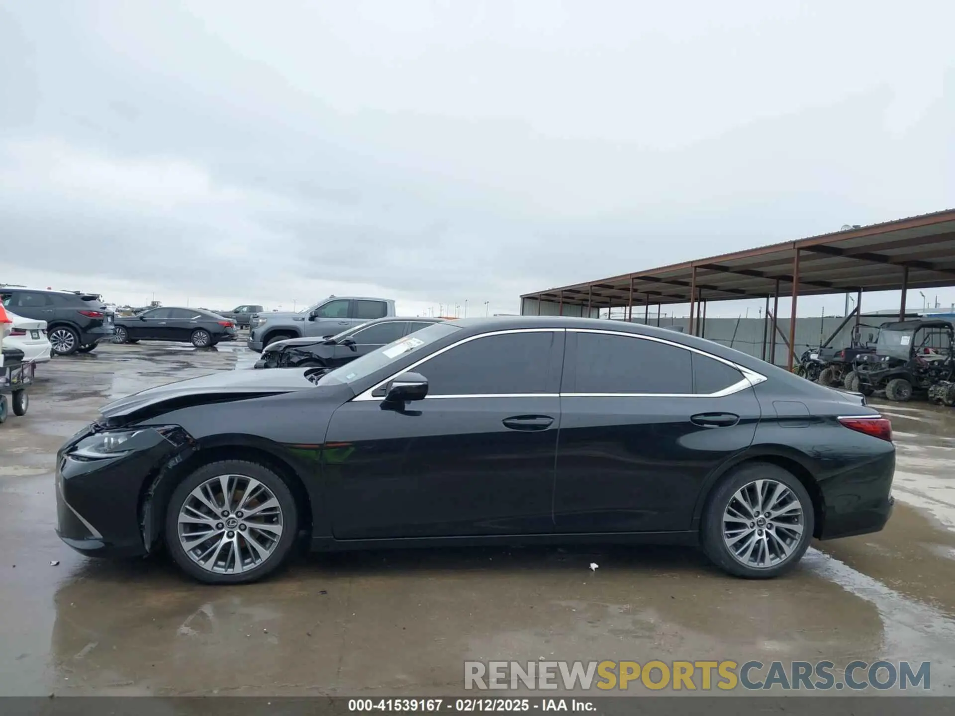 15 fotografías del automóvil dañado 58ABZ1B17KU012656 LEXUS ES 350 2019