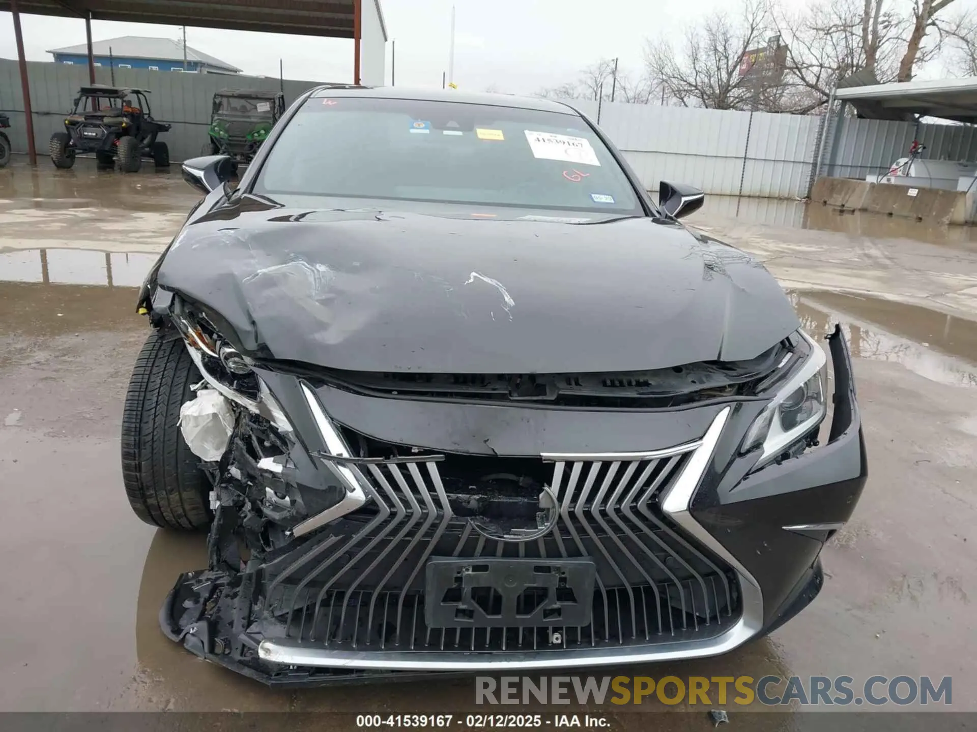 6 fotografías del automóvil dañado 58ABZ1B17KU012656 LEXUS ES 350 2019