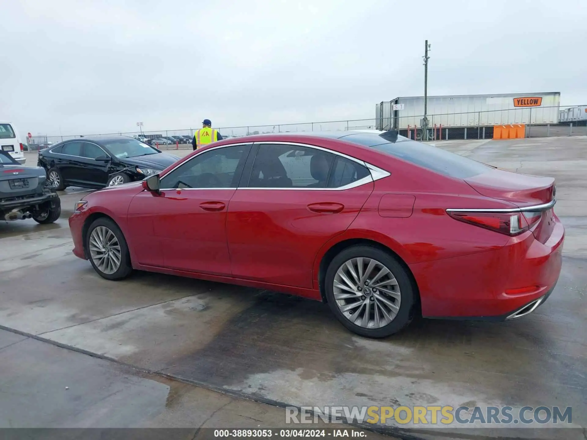 15 fotografías del automóvil dañado 58ABZ1B17KU020238 LEXUS ES 350 2019