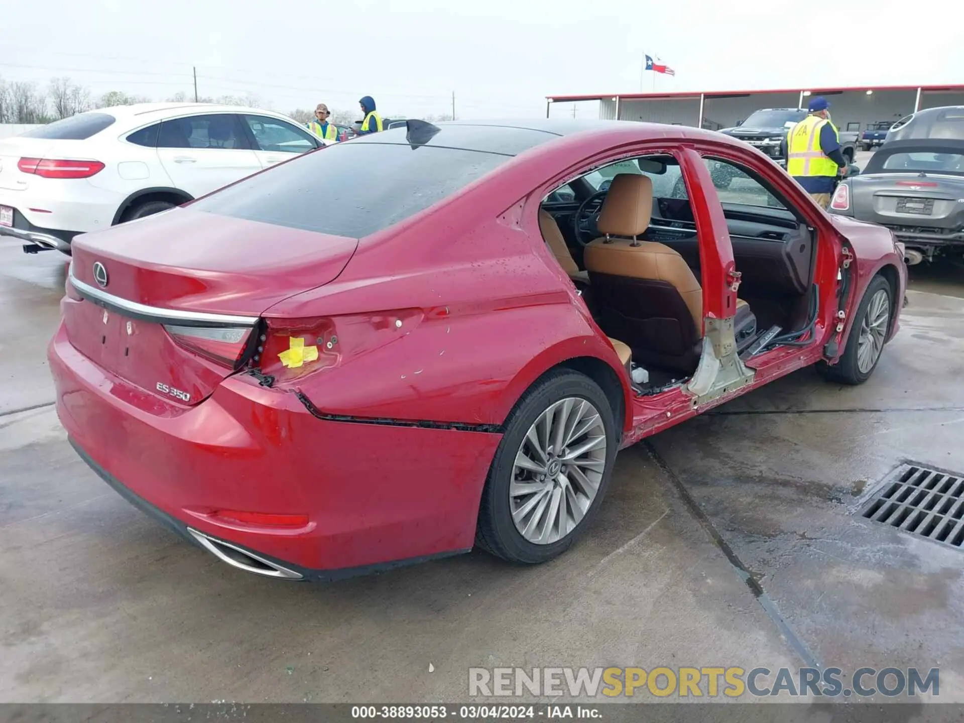 4 fotografías del automóvil dañado 58ABZ1B17KU020238 LEXUS ES 350 2019