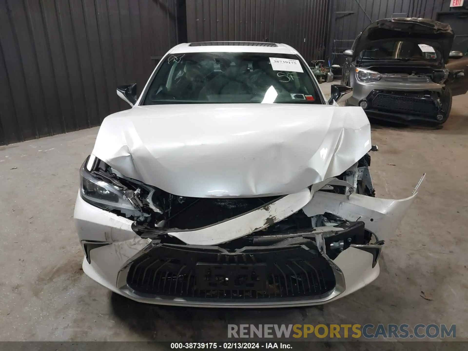 6 fotografías del automóvil dañado 58ABZ1B17KU033734 LEXUS ES 350 2019