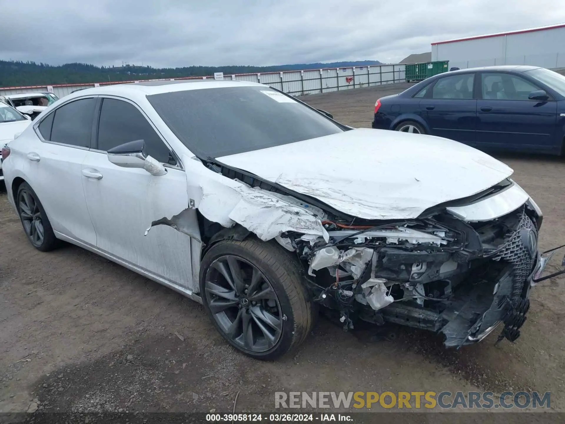 1 fotografías del automóvil dañado 58ABZ1B18KU004789 LEXUS ES 350 2019