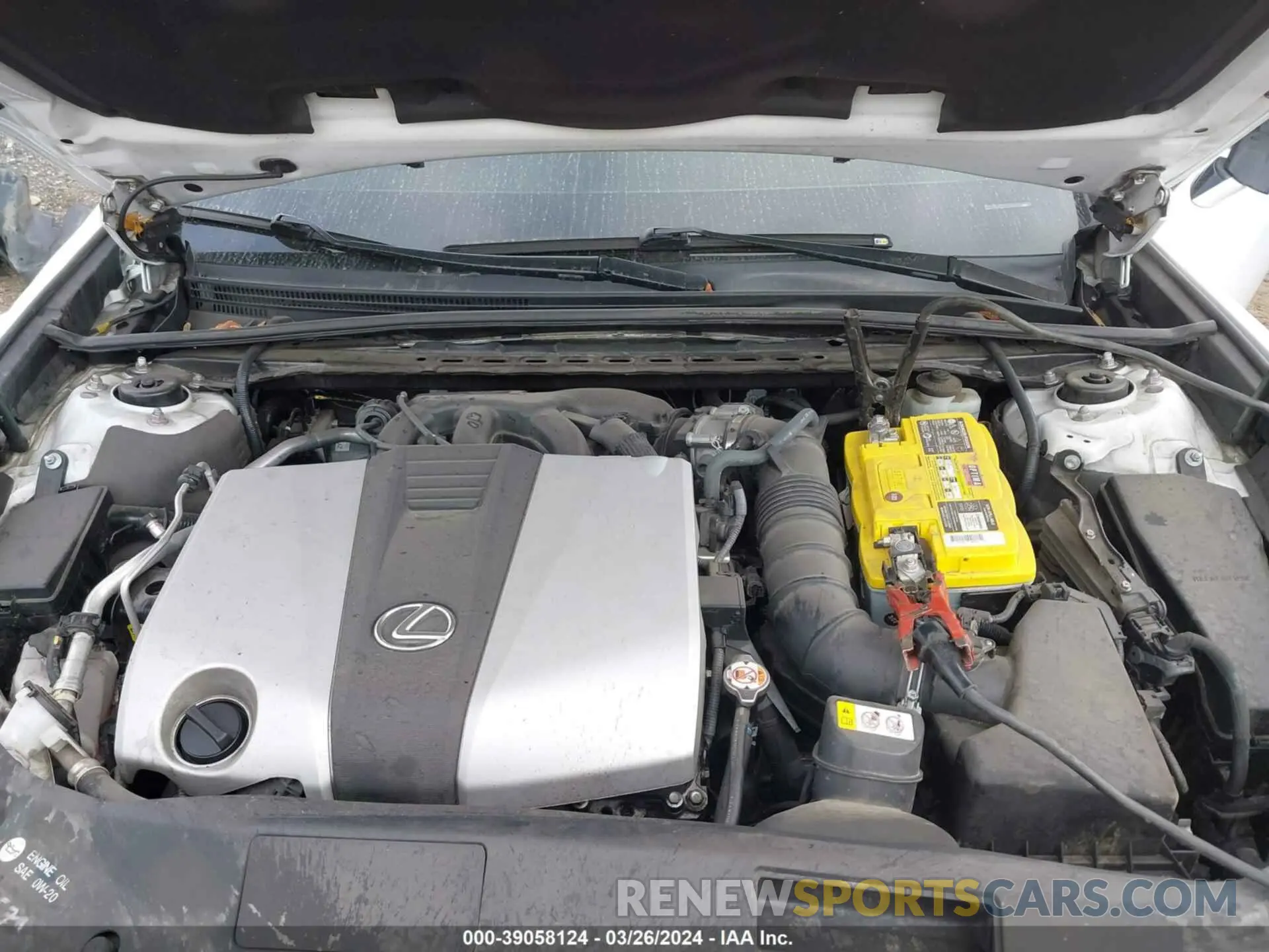 10 fotografías del automóvil dañado 58ABZ1B18KU004789 LEXUS ES 350 2019
