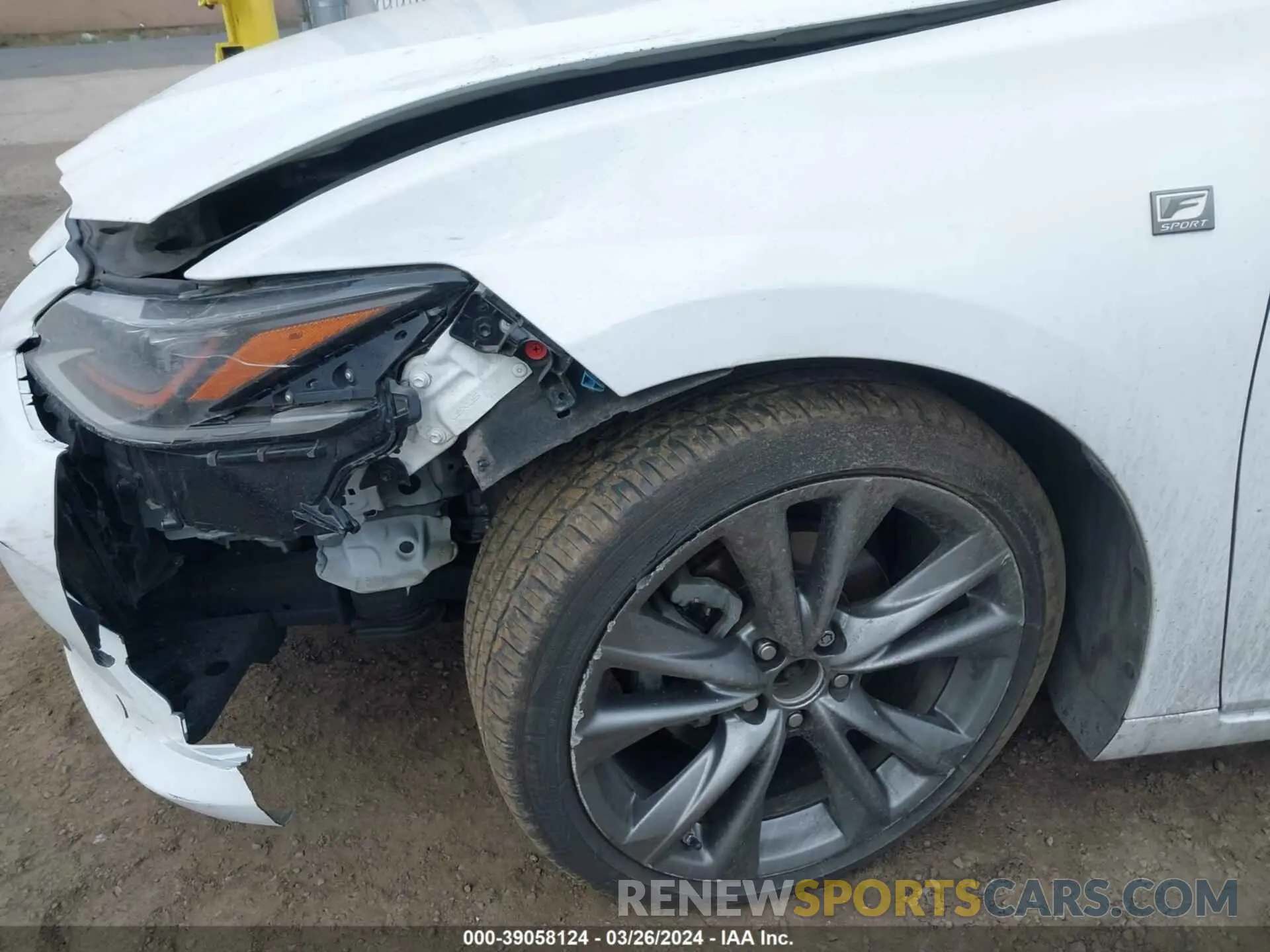 18 fotografías del automóvil dañado 58ABZ1B18KU004789 LEXUS ES 350 2019