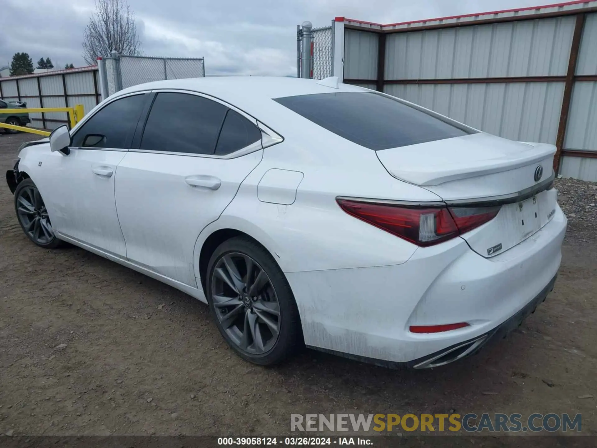 3 fotografías del automóvil dañado 58ABZ1B18KU004789 LEXUS ES 350 2019