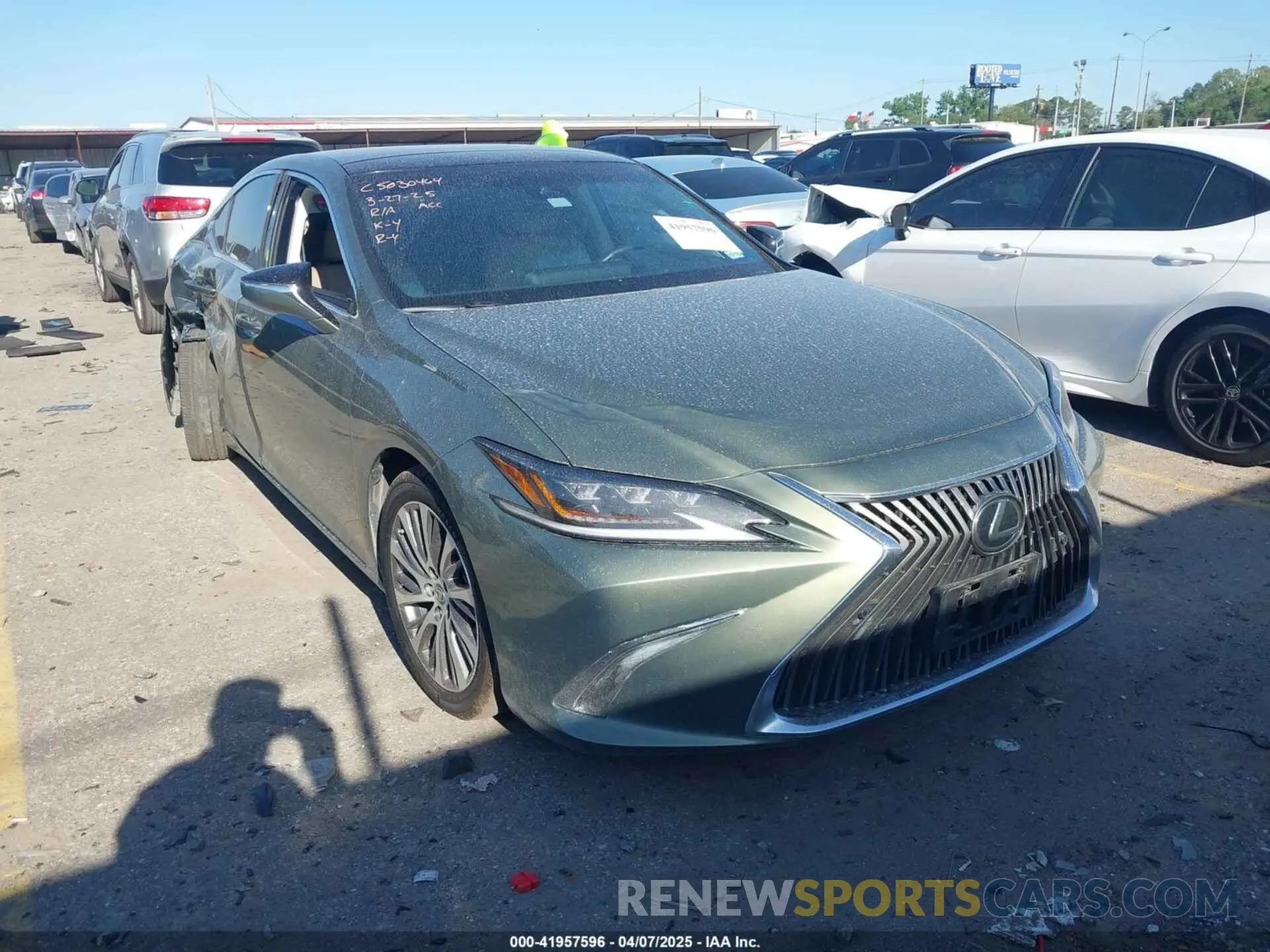 1 fotografías del automóvil dañado 58ABZ1B18KU016098 LEXUS ES 350 2019