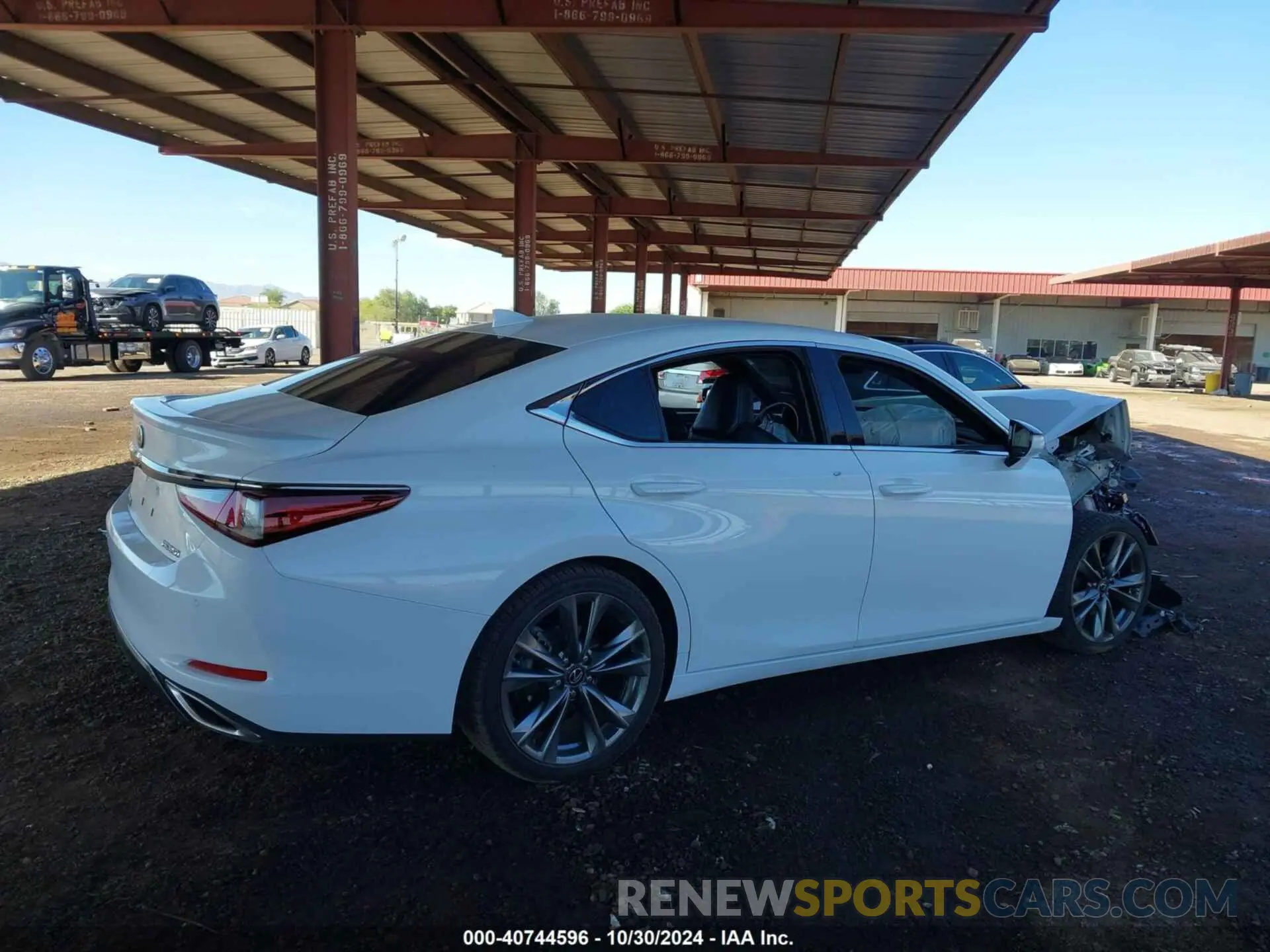 13 fotografías del automóvil dañado 58ABZ1B18KU048985 LEXUS ES 350 2019