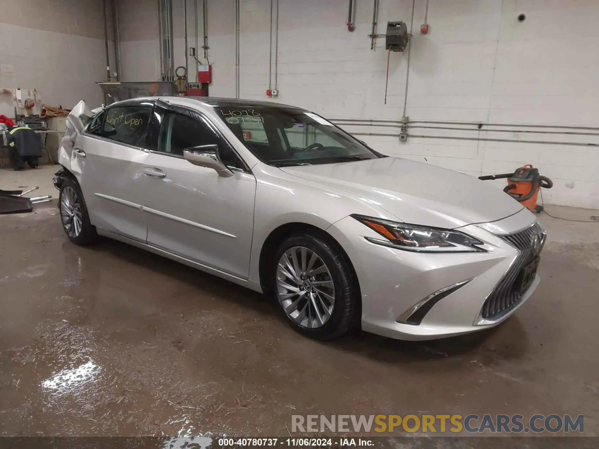 1 fotografías del automóvil dañado 58ABZ1B19KU006308 LEXUS ES 350 2019