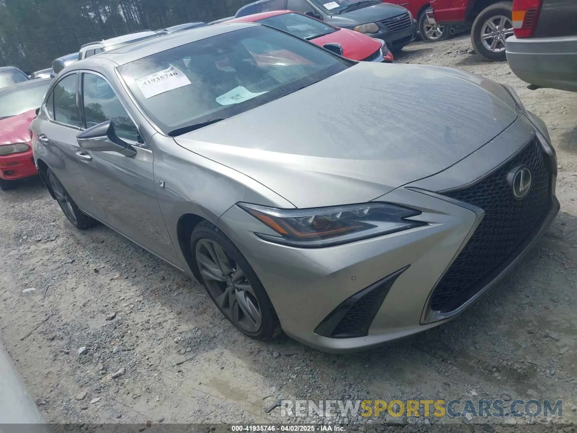 1 fotografías del automóvil dañado 58ABZ1B19KU023027 LEXUS ES 350 2019