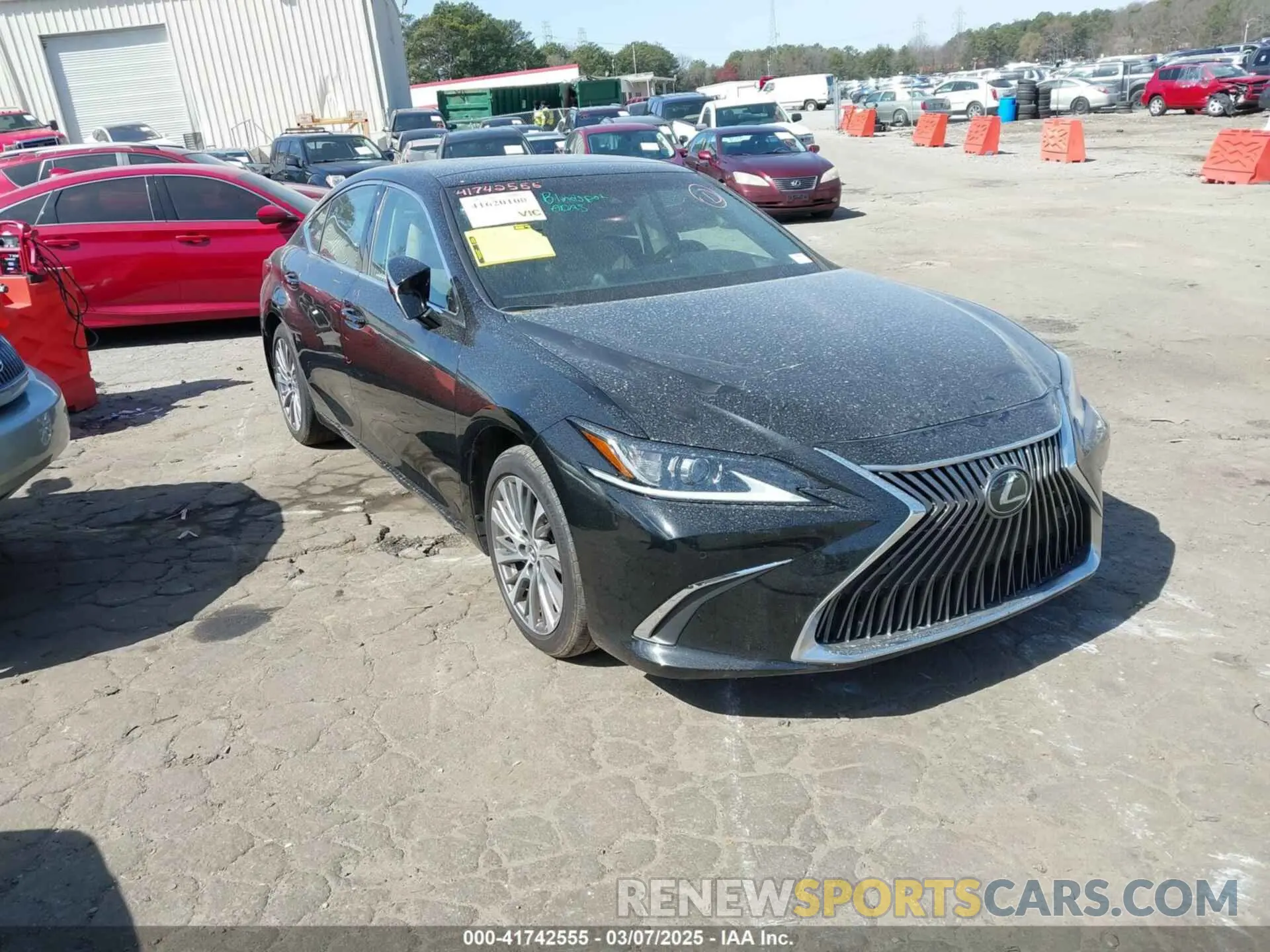 1 fotografías del automóvil dañado 58ABZ1B19KU026736 LEXUS ES 350 2019