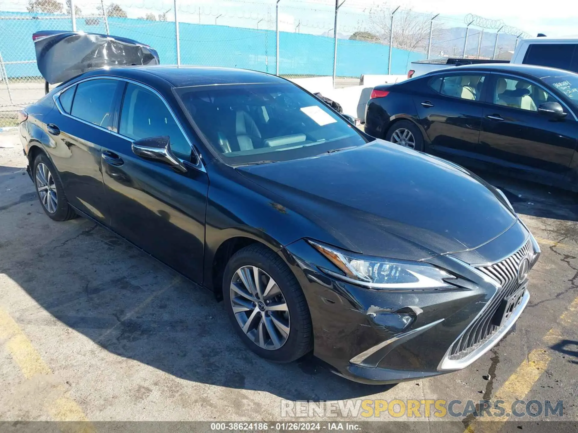1 fotografías del automóvil dañado 58ABZ1B19KU049966 LEXUS ES 350 2019