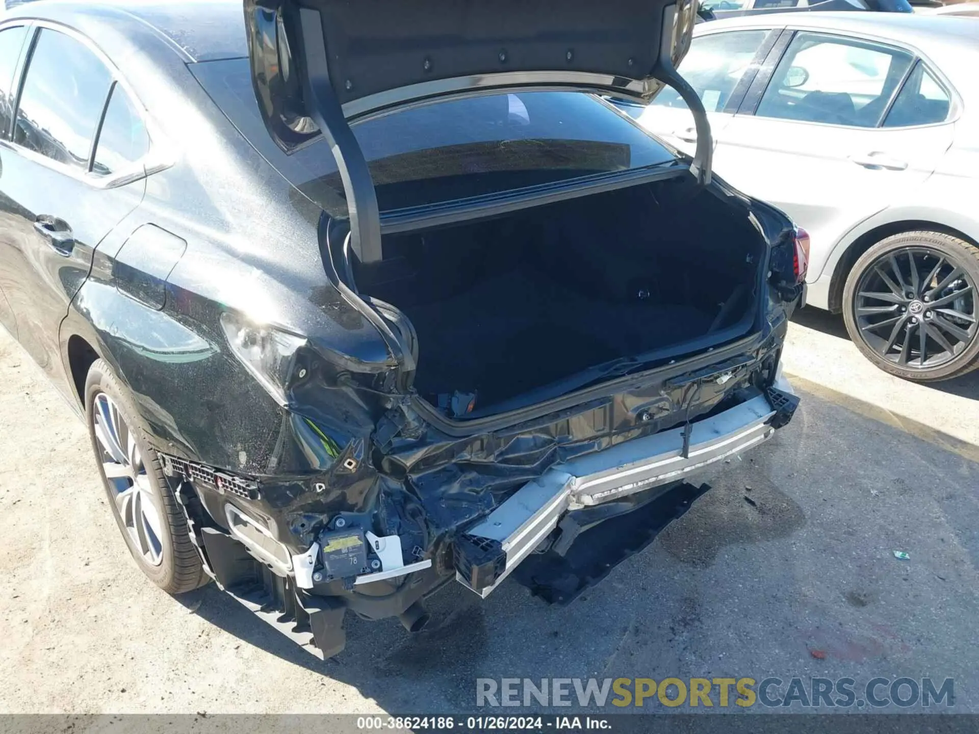 6 fotografías del automóvil dañado 58ABZ1B19KU049966 LEXUS ES 350 2019