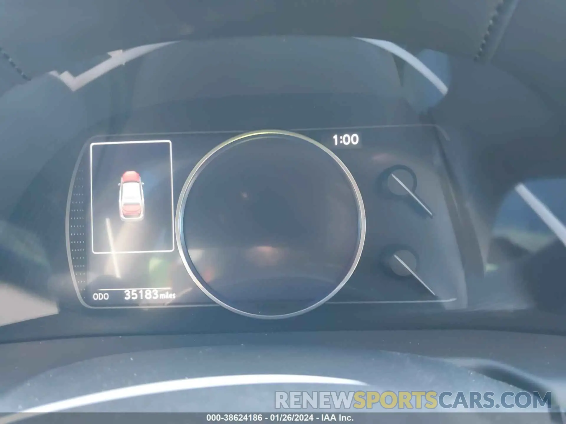 7 fotografías del automóvil dañado 58ABZ1B19KU049966 LEXUS ES 350 2019