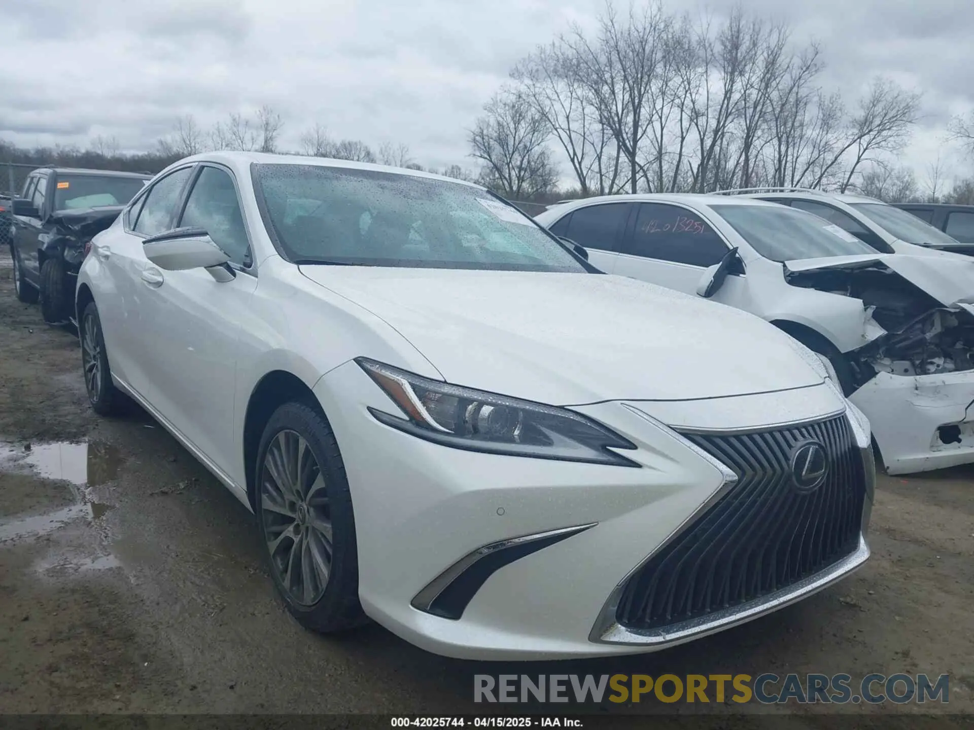 1 fotografías del automóvil dañado 58ABZ1B1XKU010853 LEXUS ES 350 2019