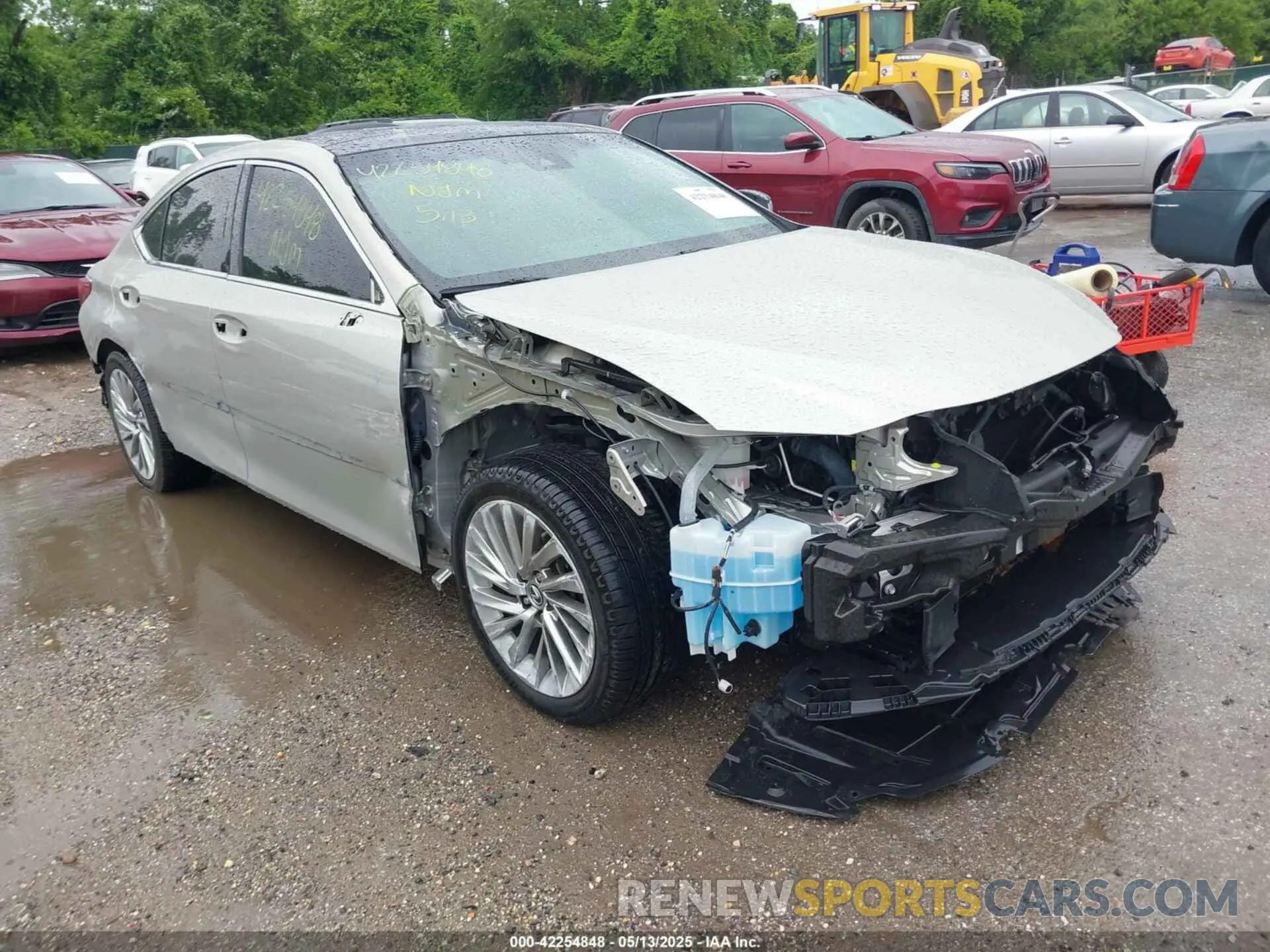 1 fotografías del automóvil dañado 58ABZ1B1XKU036403 LEXUS ES 350 2019