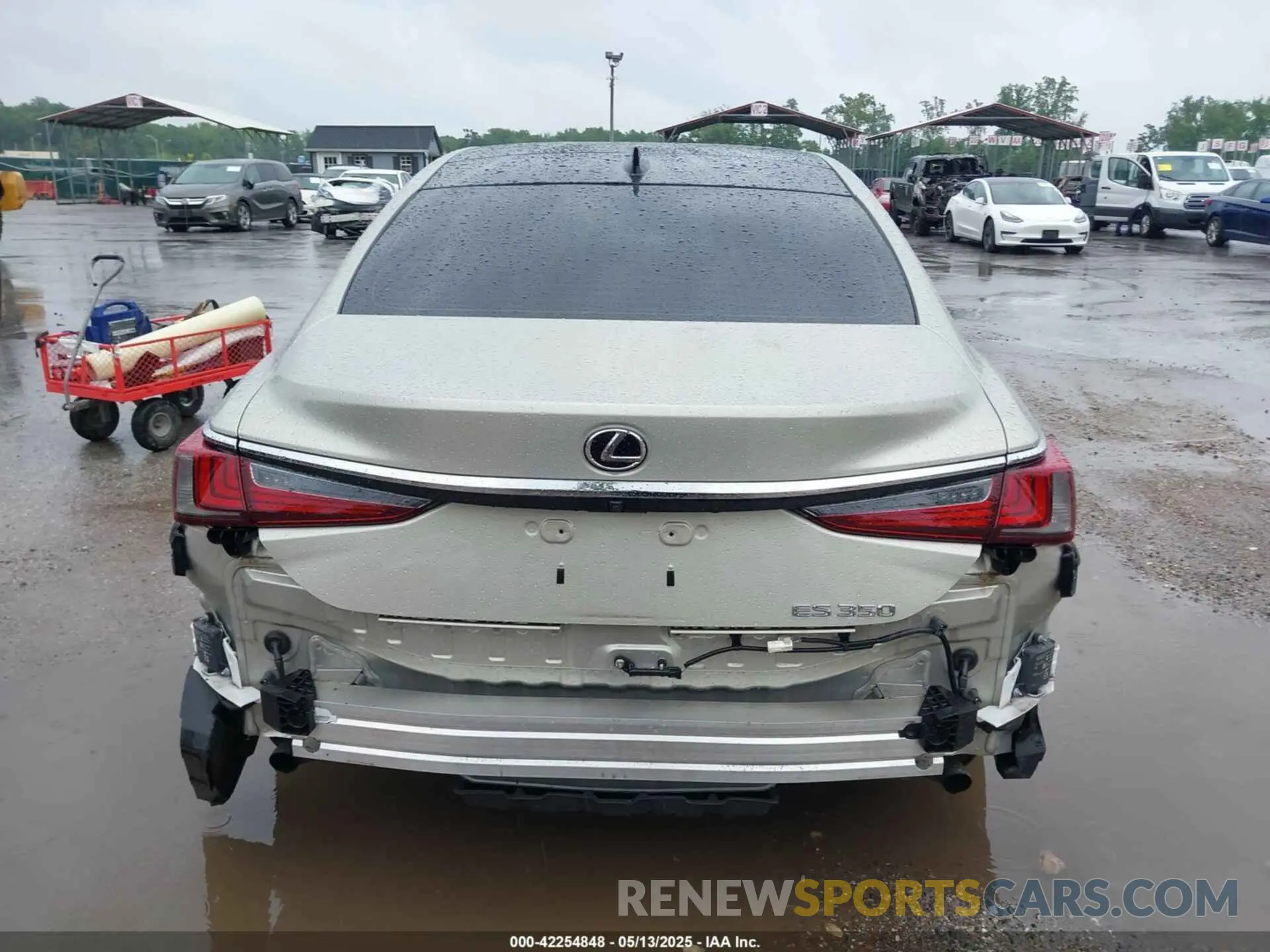 17 fotografías del automóvil dañado 58ABZ1B1XKU036403 LEXUS ES 350 2019