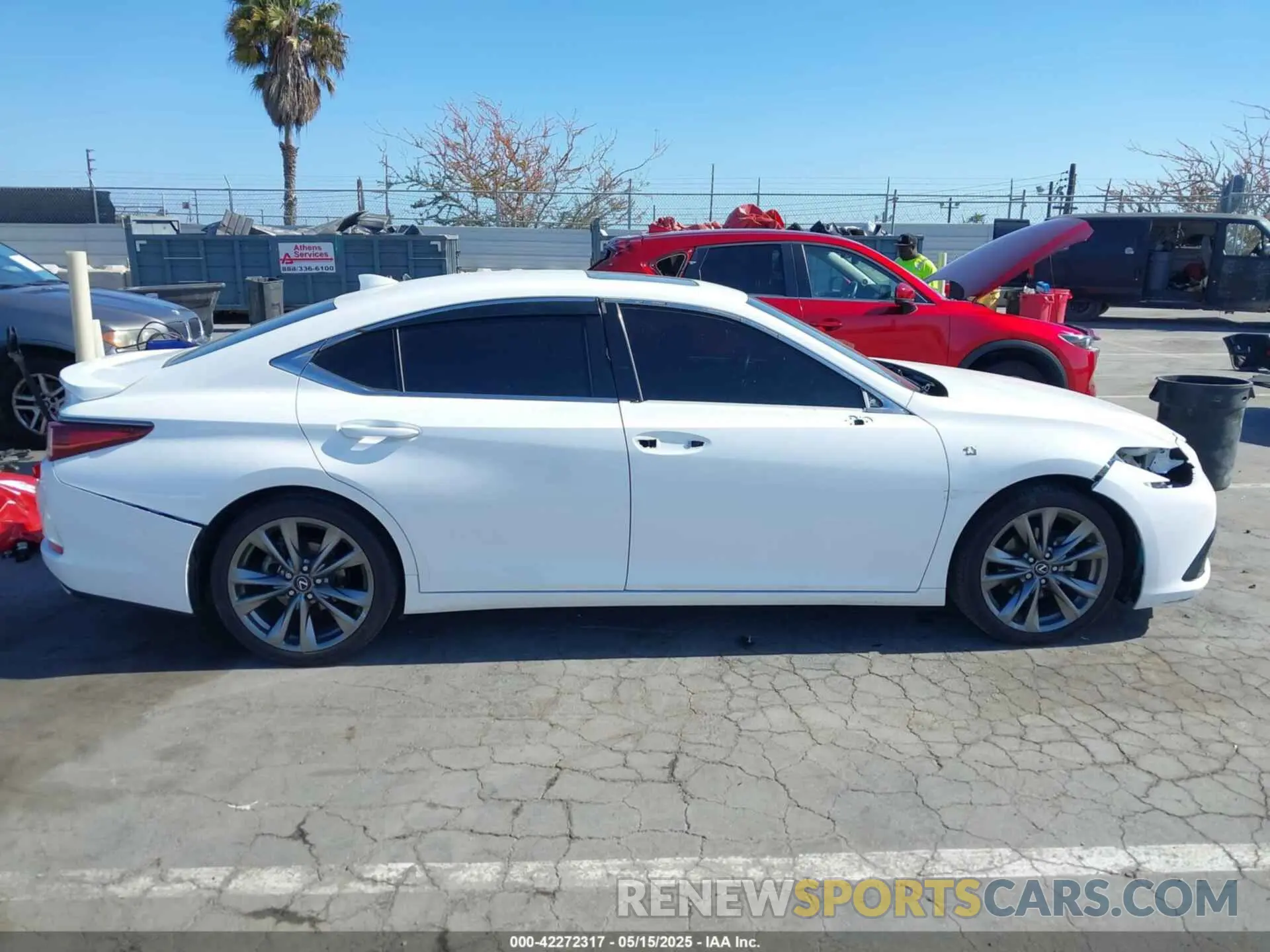 14 fotografías del automóvil dañado 58ABZ1B1XKU043349 LEXUS ES 350 2019