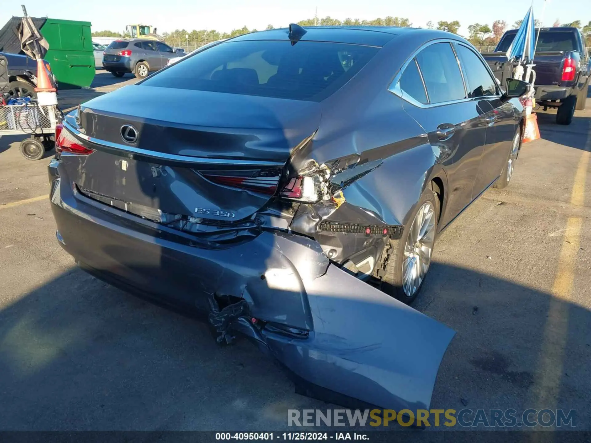 6 fotografías del automóvil dañado 58ABZ1B1XKU045098 LEXUS ES 350 2019