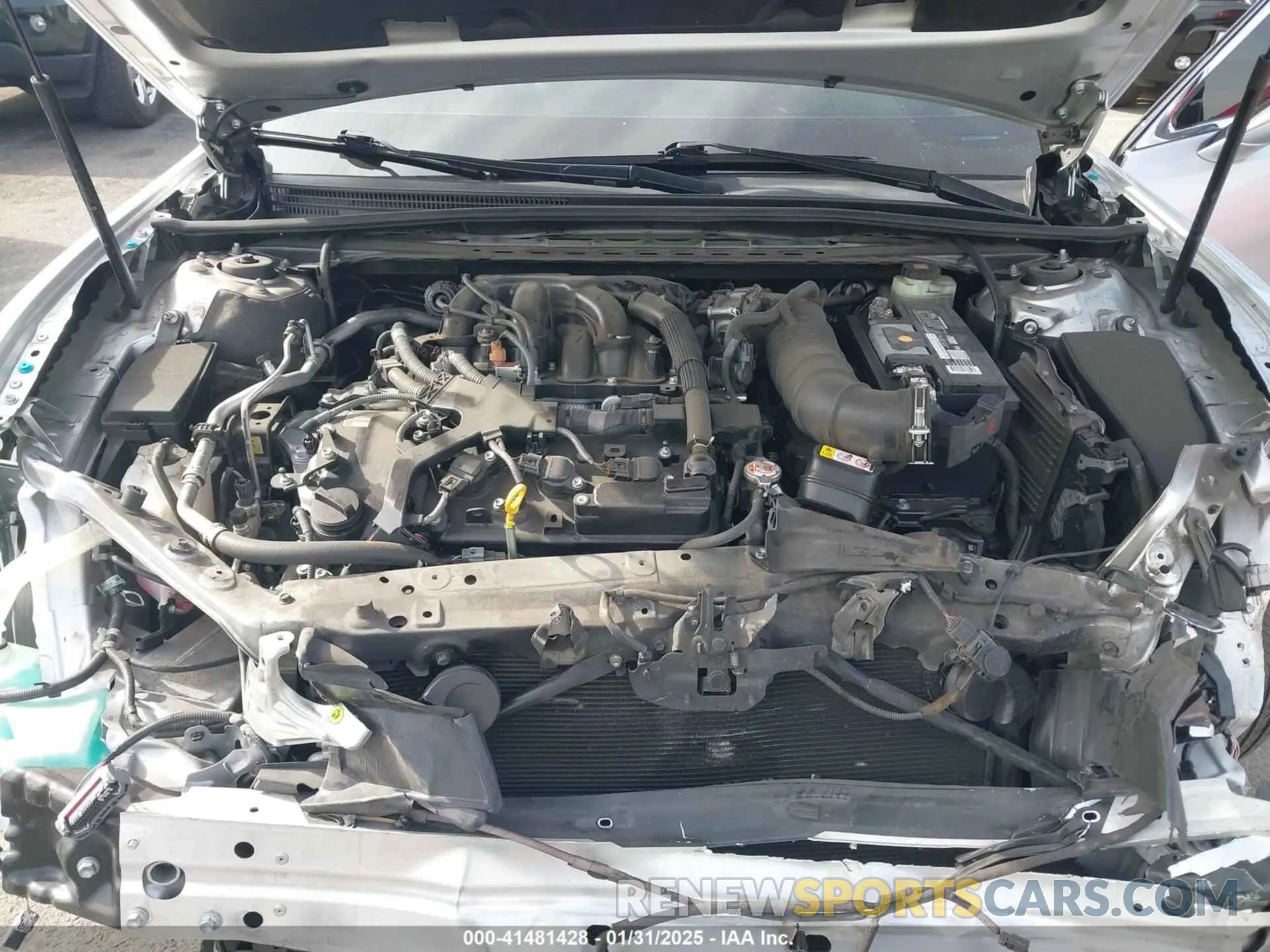 10 fotografías del automóvil dañado JTHBZ1B17K2003090 LEXUS ES 350 2019