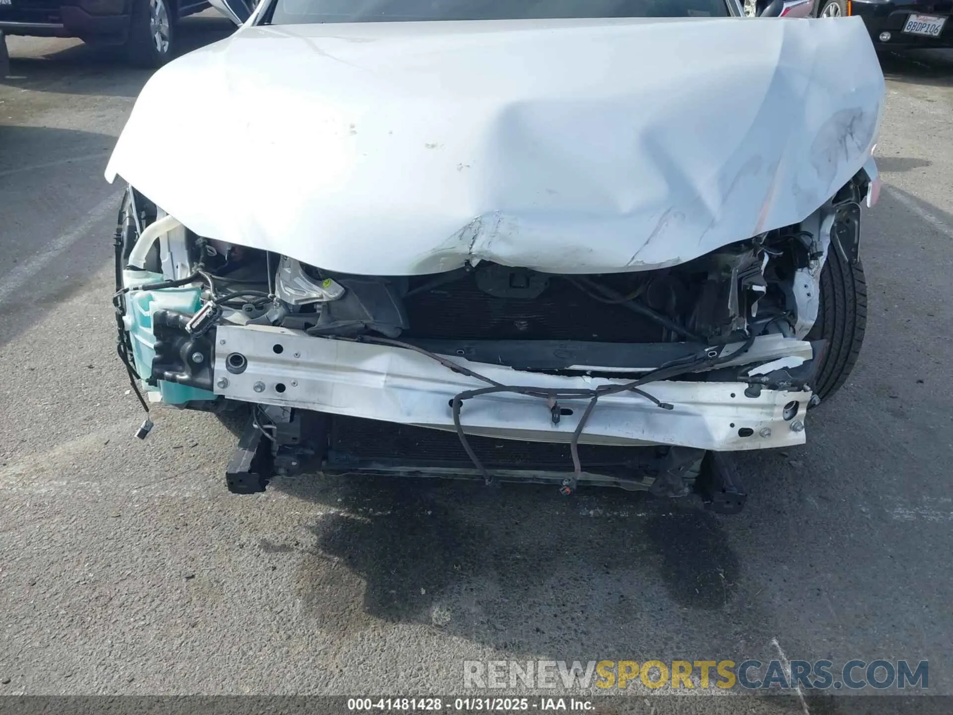6 fotografías del automóvil dañado JTHBZ1B17K2003090 LEXUS ES 350 2019