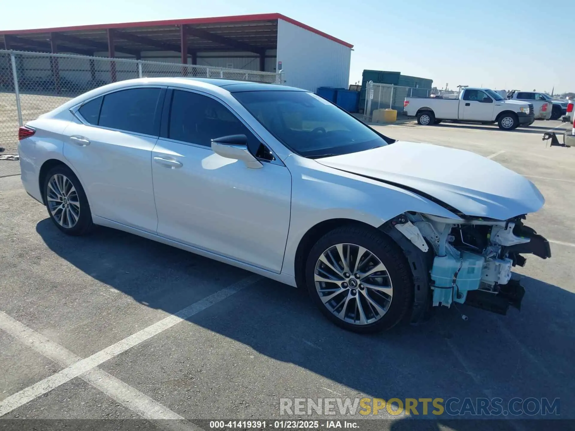 1 fotografías del automóvil dañado JTHBZ1B1XK2004640 LEXUS ES 350 2019