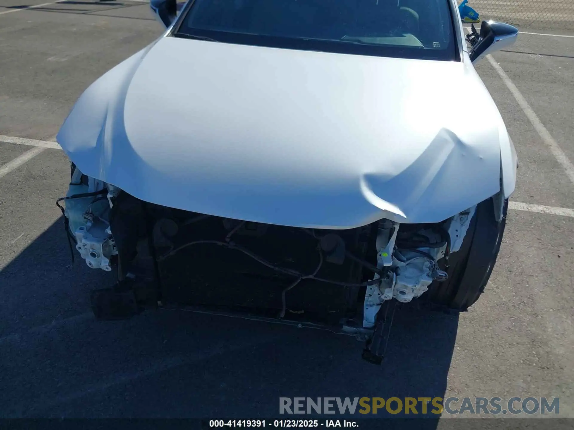 6 fotografías del automóvil dañado JTHBZ1B1XK2004640 LEXUS ES 350 2019