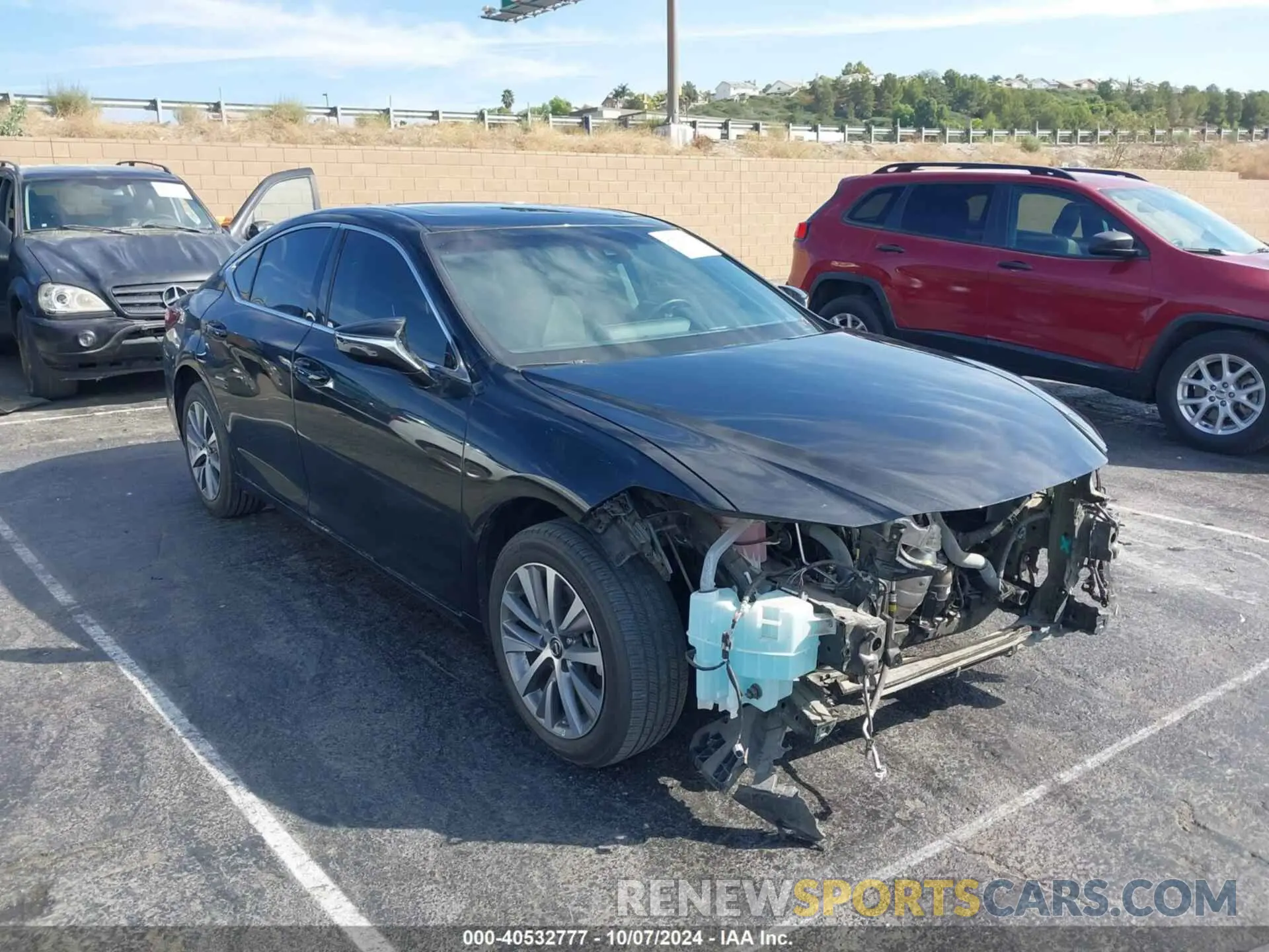 1 fotografías del automóvil dañado 58ACZ1B18LU062701 LEXUS ES 350 2020