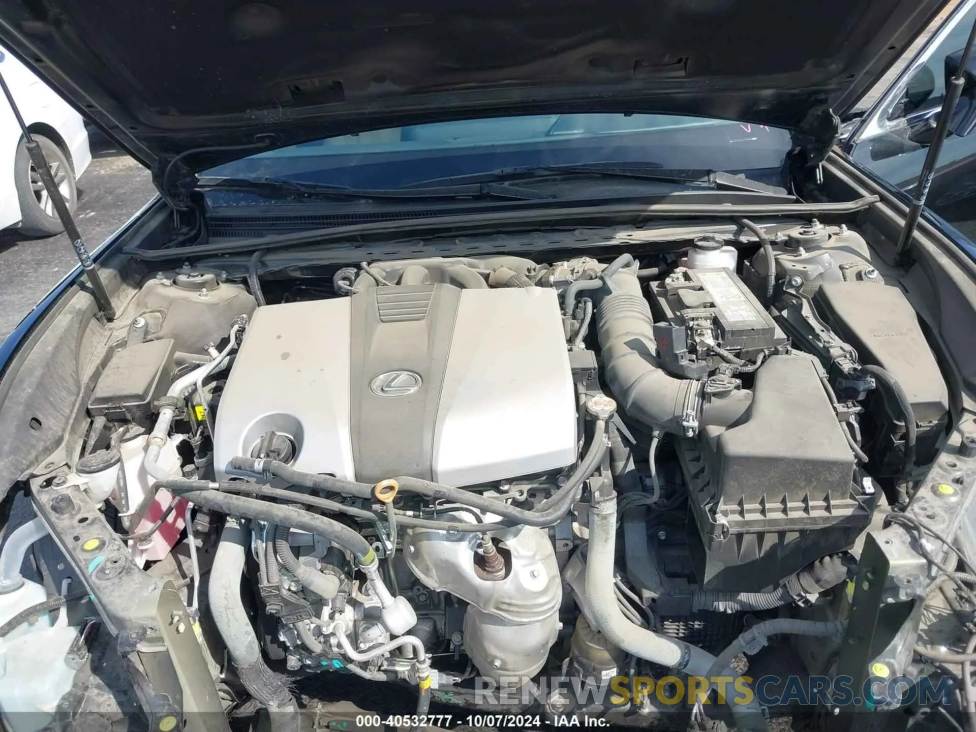 10 fotografías del automóvil dañado 58ACZ1B18LU062701 LEXUS ES 350 2020