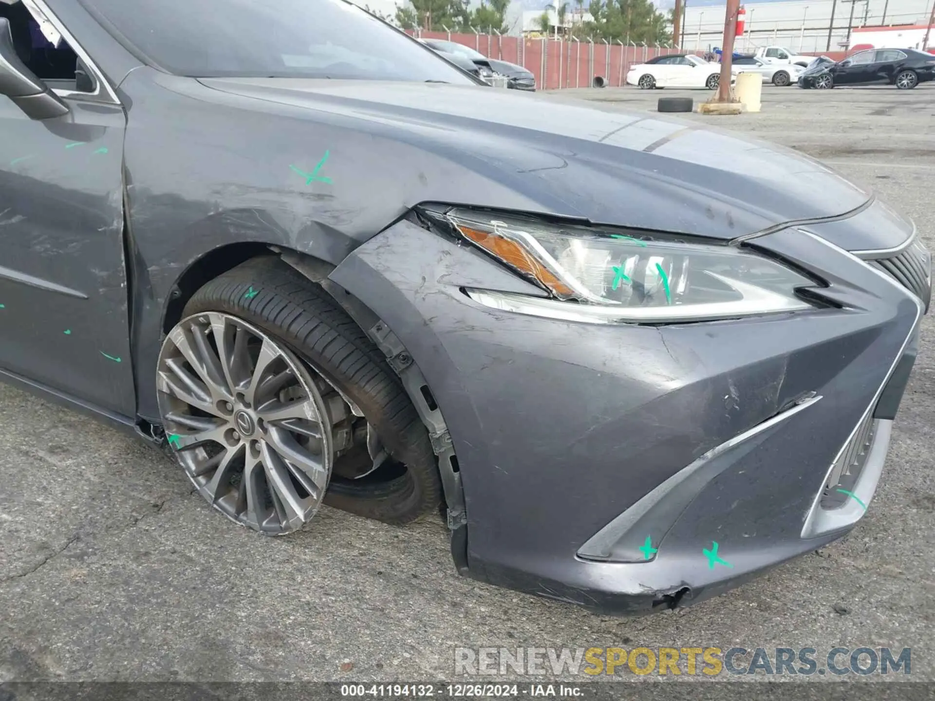 19 fotografías del automóvil dañado 58ADZ1B13LU060973 LEXUS ES 350 2020