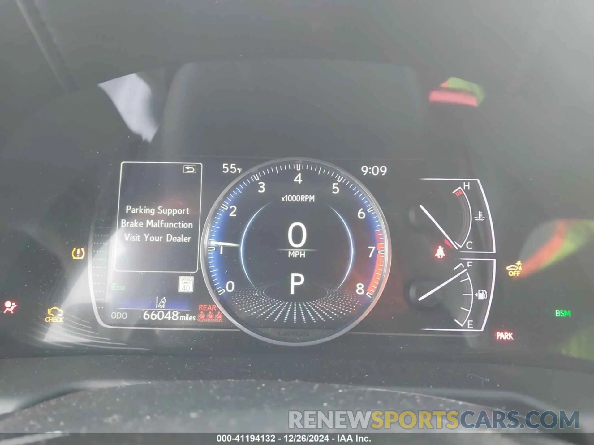 7 fotografías del automóvil dañado 58ADZ1B13LU060973 LEXUS ES 350 2020