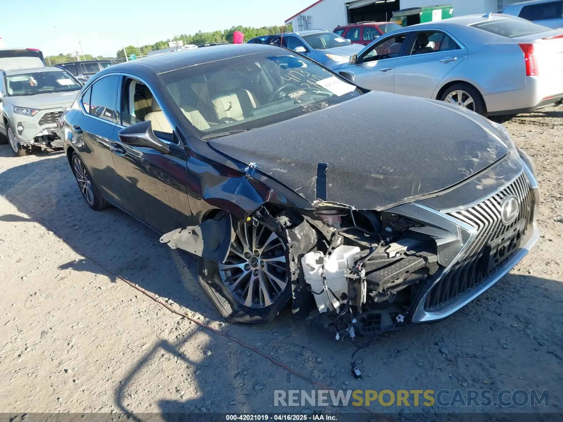 1 fotografías del automóvil dañado 58ADZ1B14LU059072 LEXUS ES 350 2020