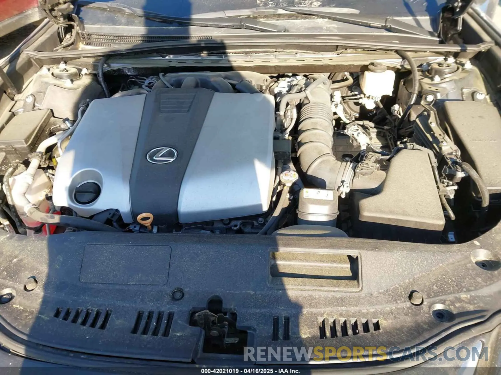 10 fotografías del automóvil dañado 58ADZ1B14LU059072 LEXUS ES 350 2020